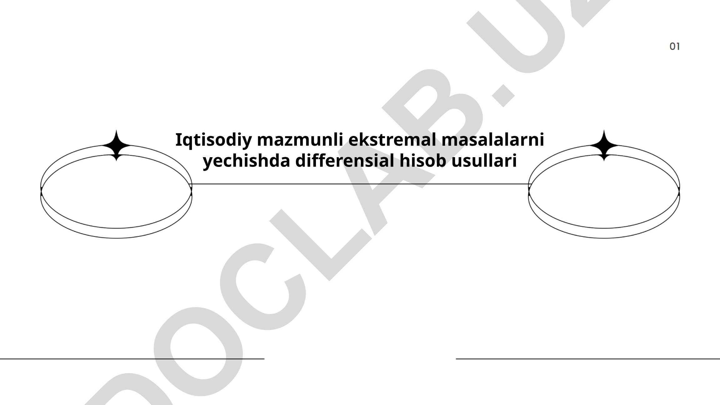 Iqtisodiy mazmunli ekstremal masalalarni yechishda differensial hisob usullari