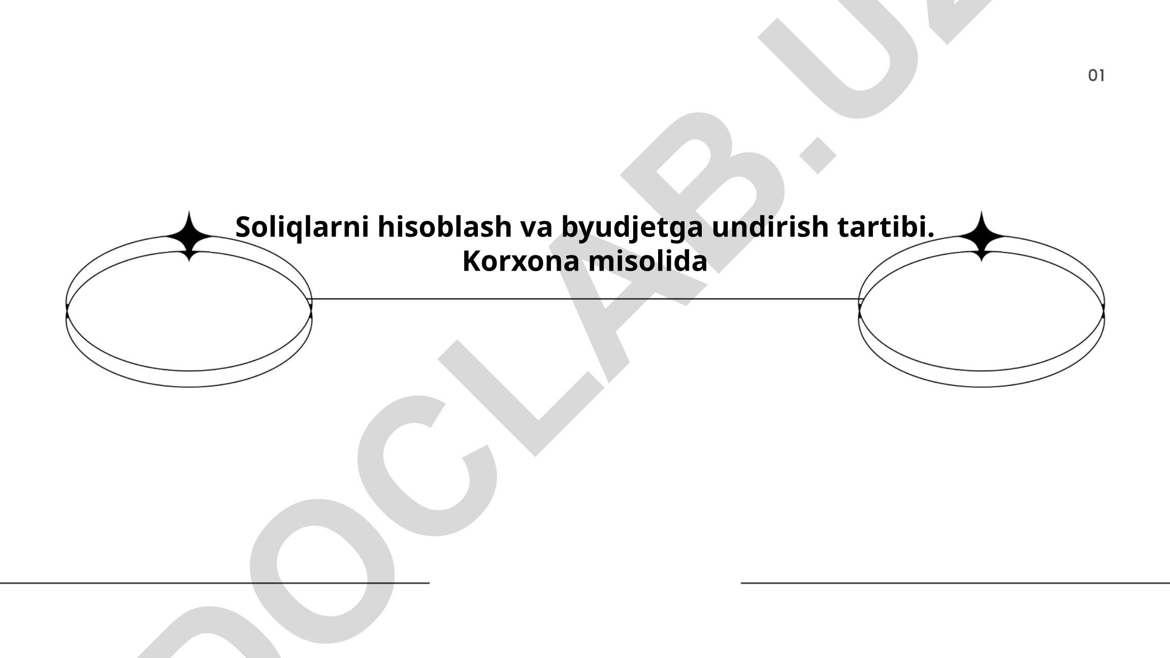 Soliqlarni hisoblash va byudjetga undirish tartibi