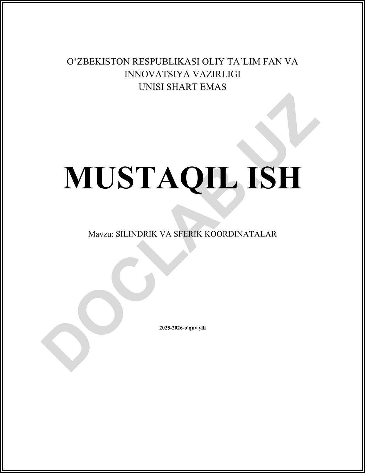 Yangi hujjat