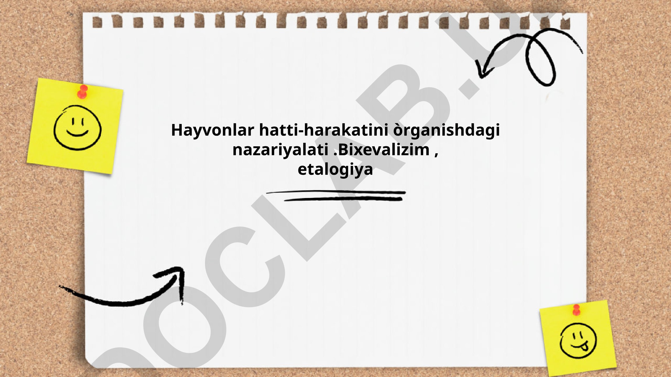 Hayvonlar xatti-harakatini o'rganishdagi nazariyalar: Bixeviorizm va etologiya