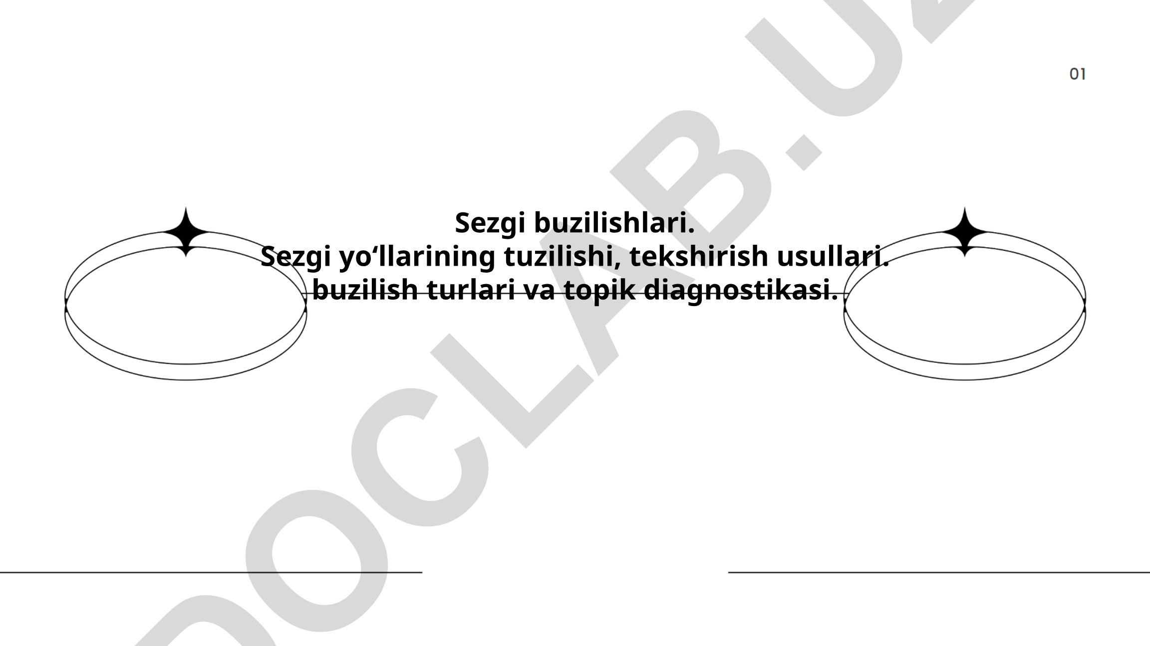 Sezgi buzilishlari: turlari, sabablari va diagnostikasi