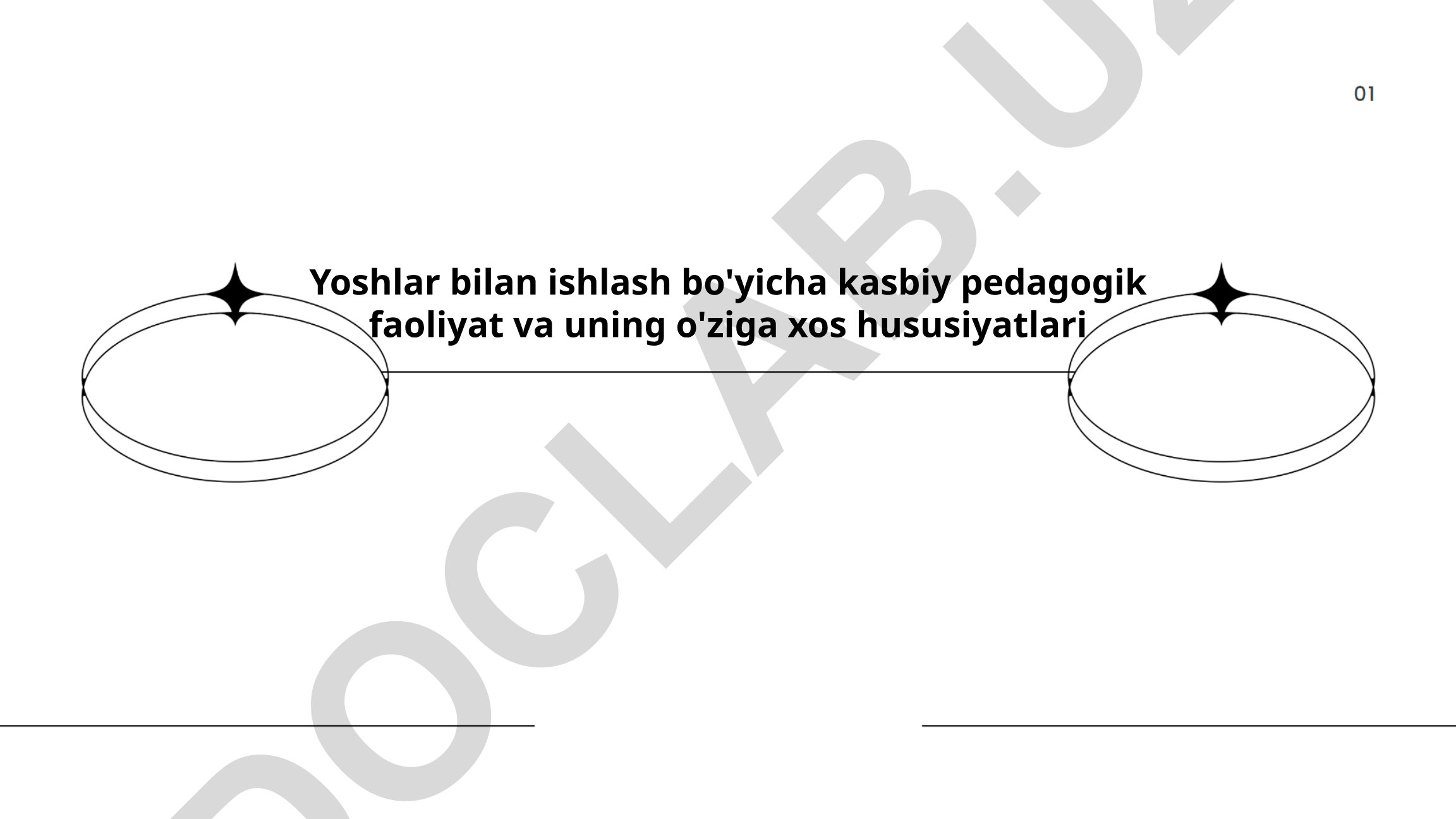 Yoshlar bilan ishlash bo'yicha kasbiy pedagogik faoliyat va uning o'ziga xos hususiyatlari