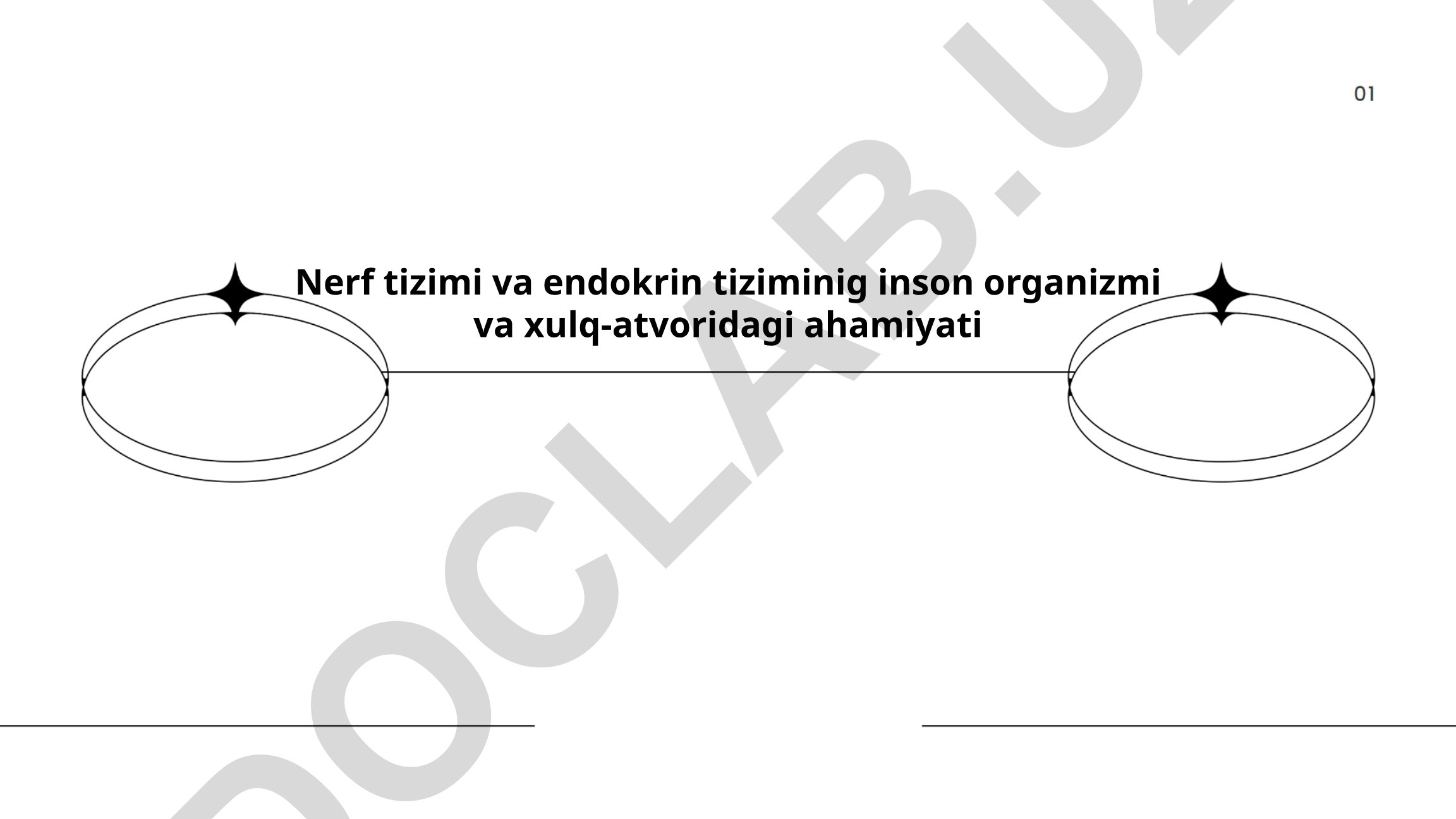 Nerv tizimi va endokrin tizimining inson organizmi va xulq-atvoridagi ahamiyati