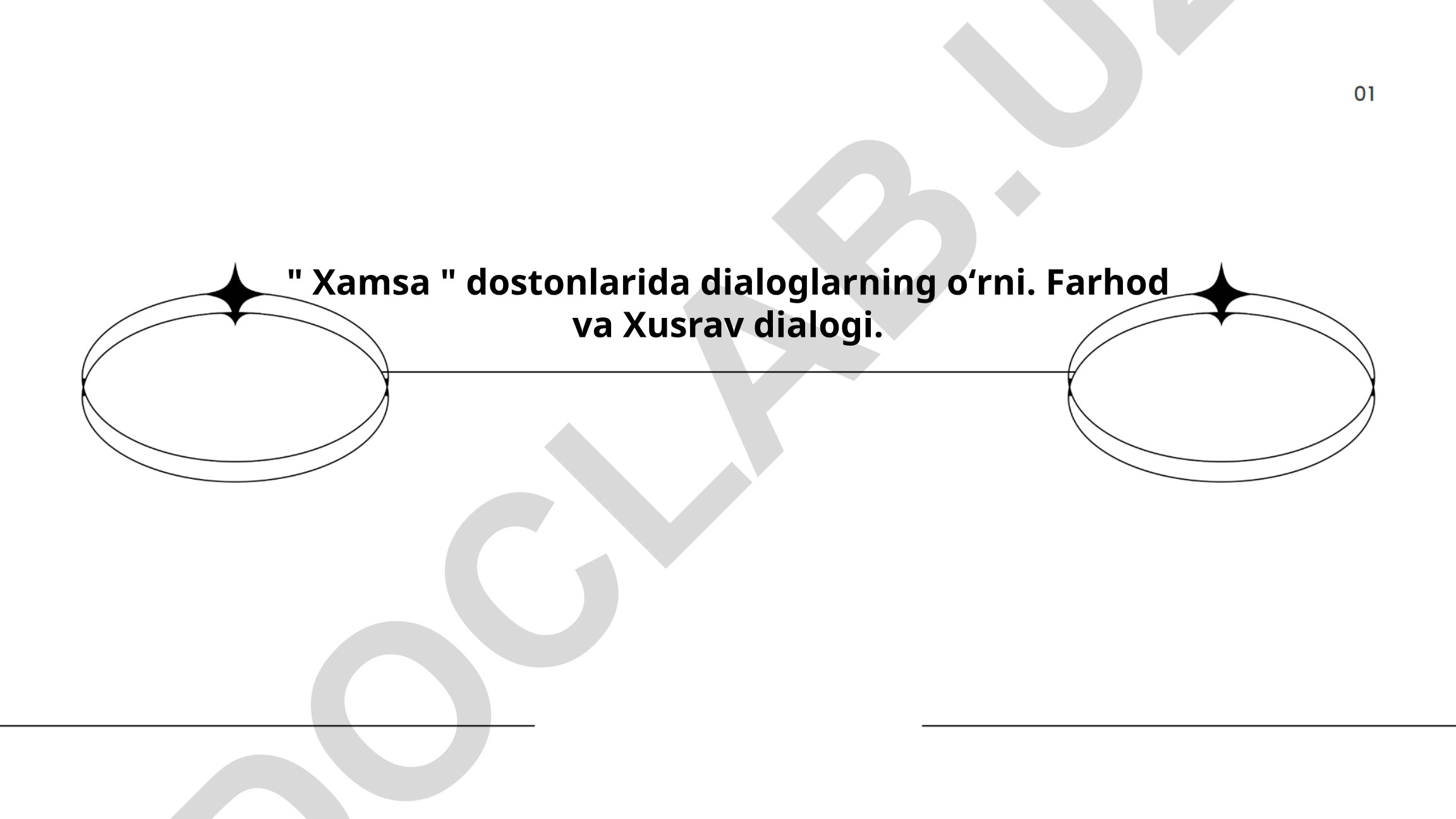 Xamsa dostonlarida Farhod va Xusrav dialogining o'rni