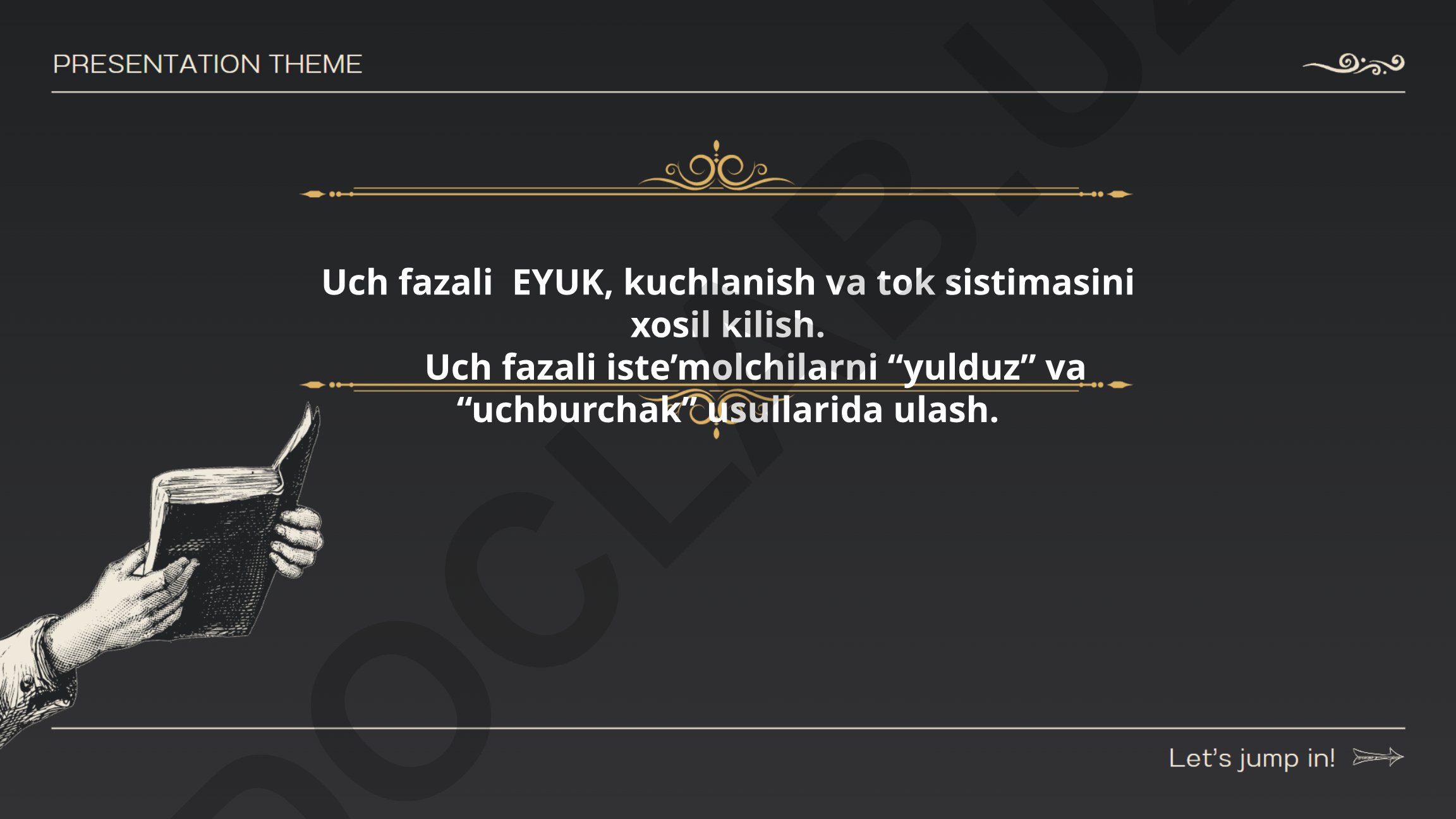 Uch fazali elektr energiyasi asoslari va iste'molchilarni ulash usullari
