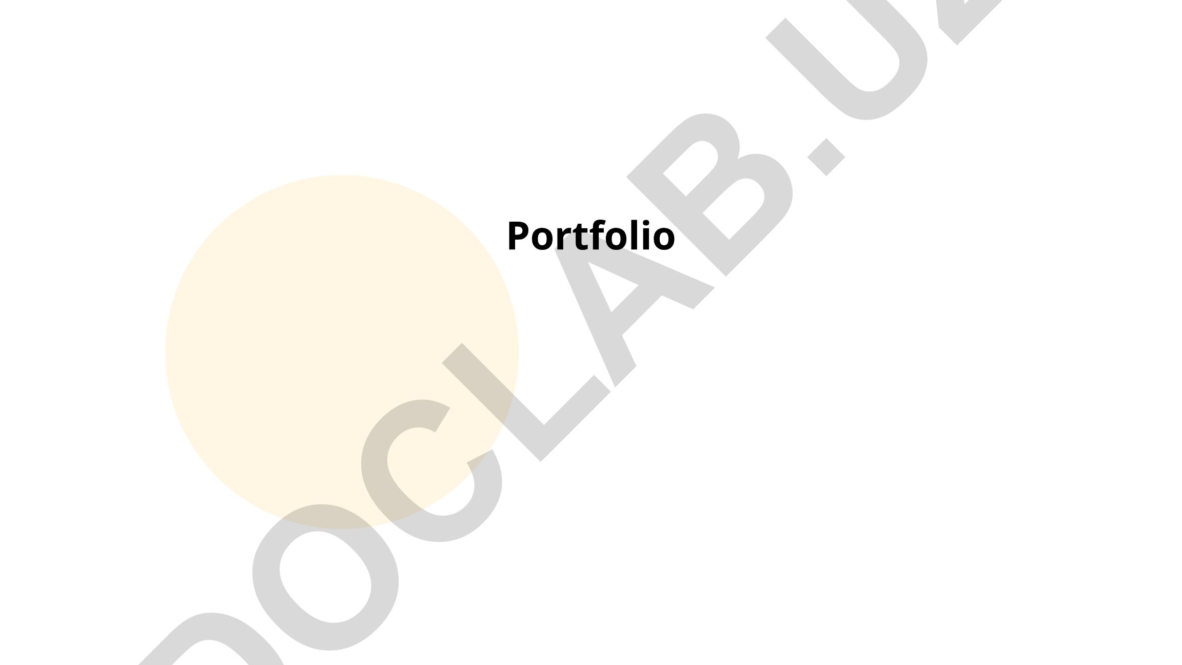 Moliyaviy portfel boshqaruvi va investitsiya portfeli