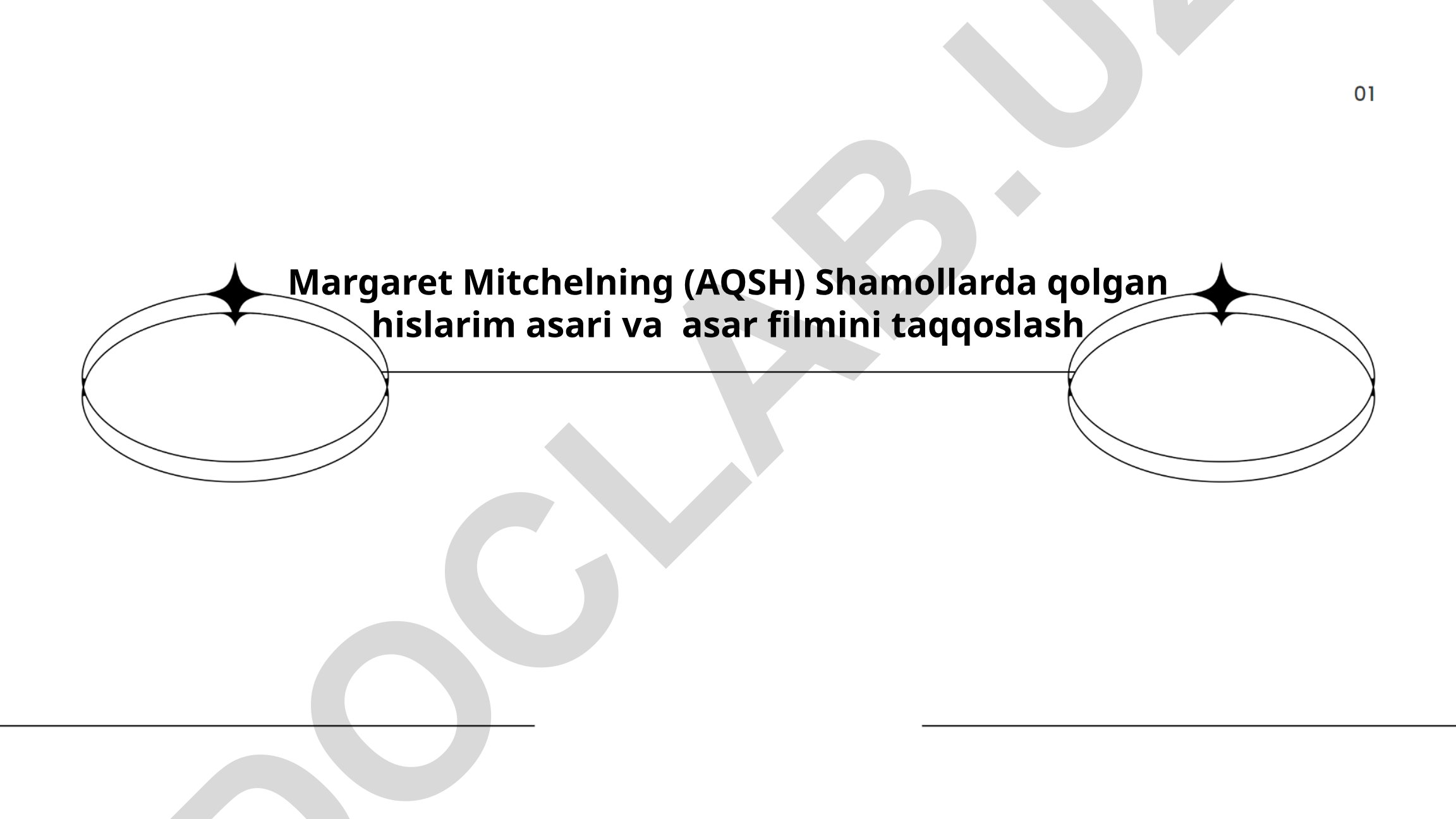 Margaret Mitchelning Shamollarda qolgan hislarim asari va filmi taqqoslash