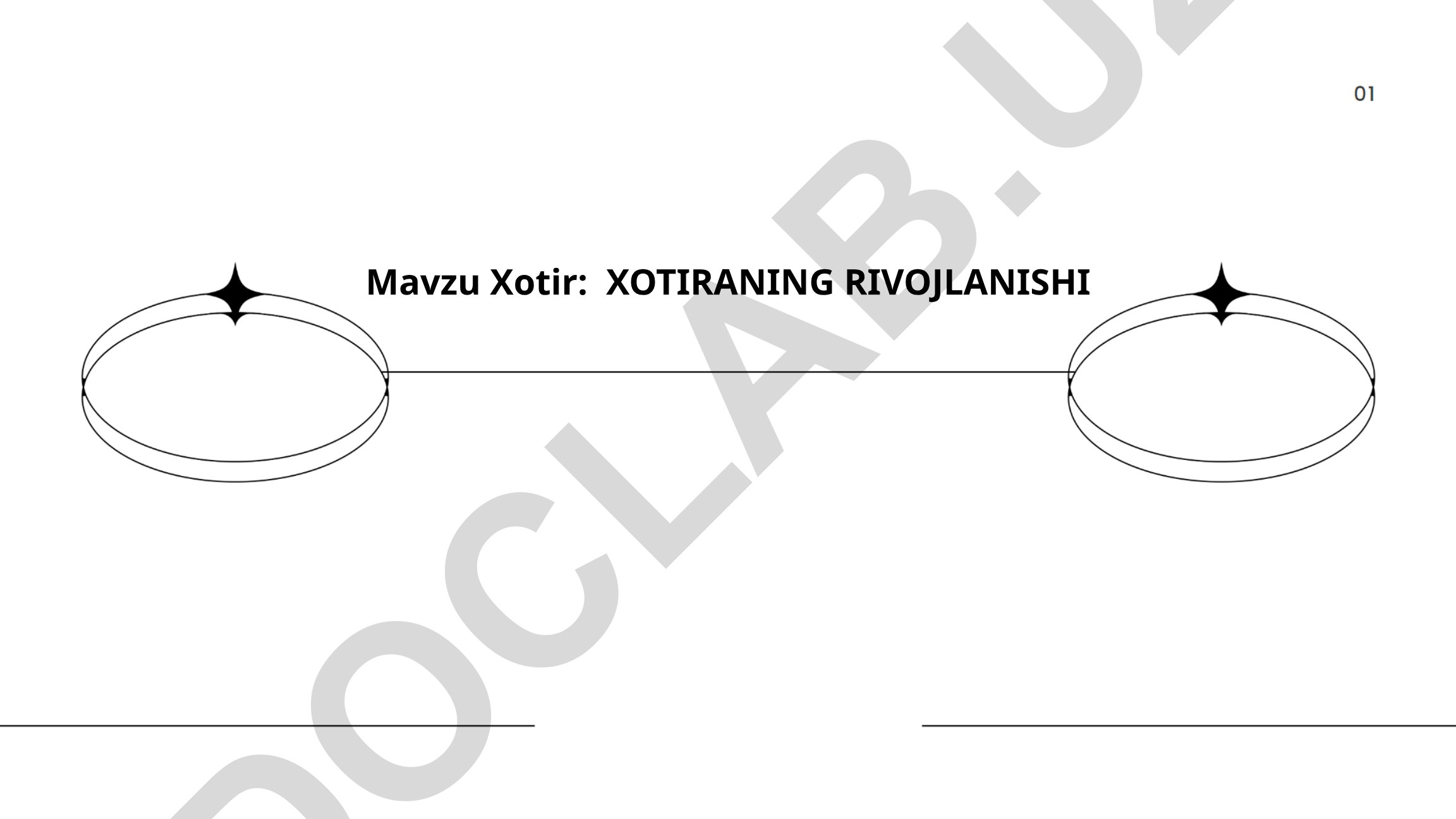 Xotiraning rivojlanishi