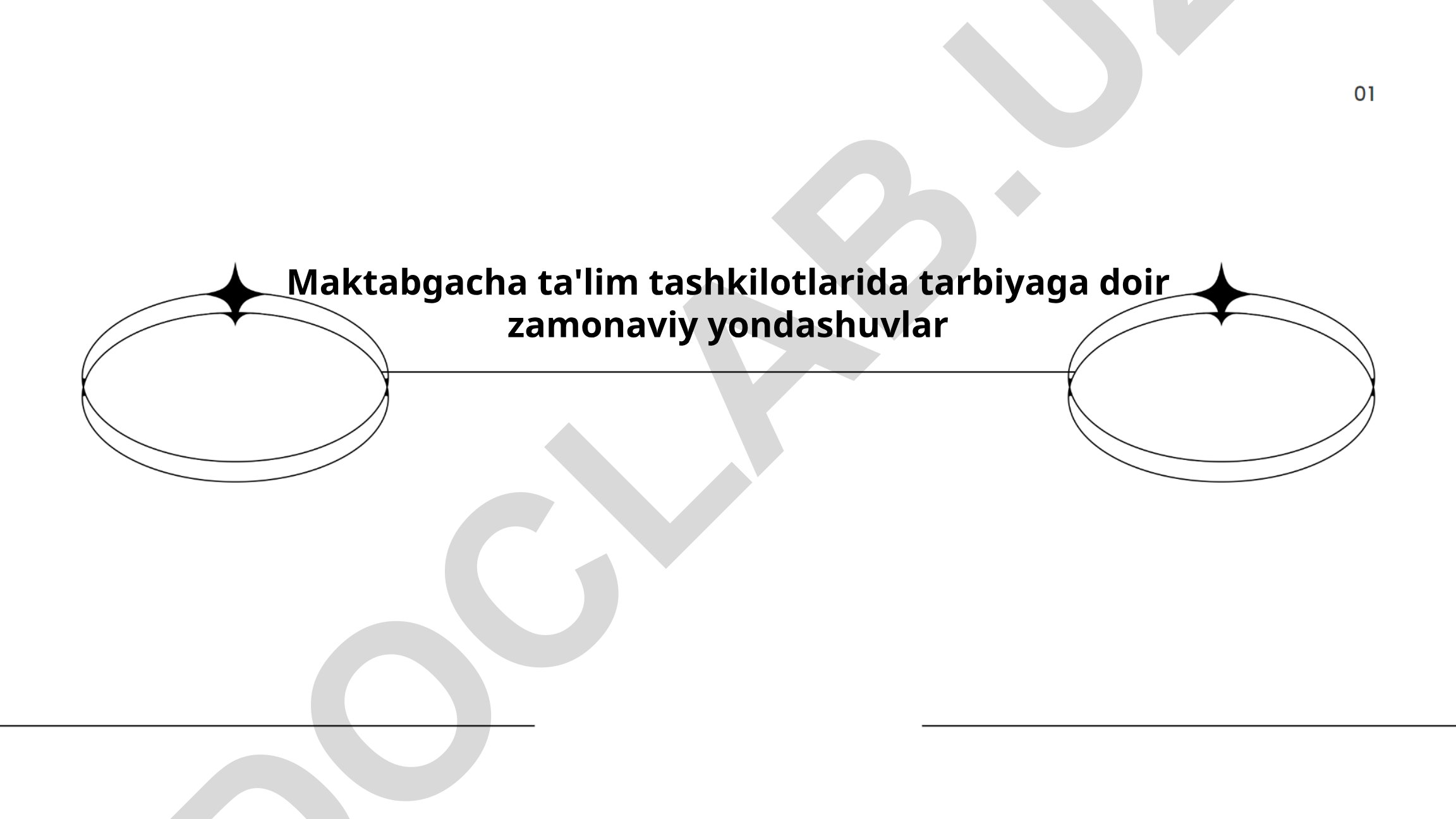 Maktabgacha ta'lim tashkilotlarida tarbiyaga doir zamonaviy yondashuvlar