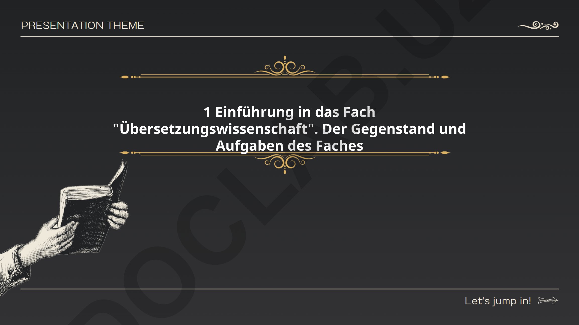 Einführung in das Fach Übersetzungswissenschaft