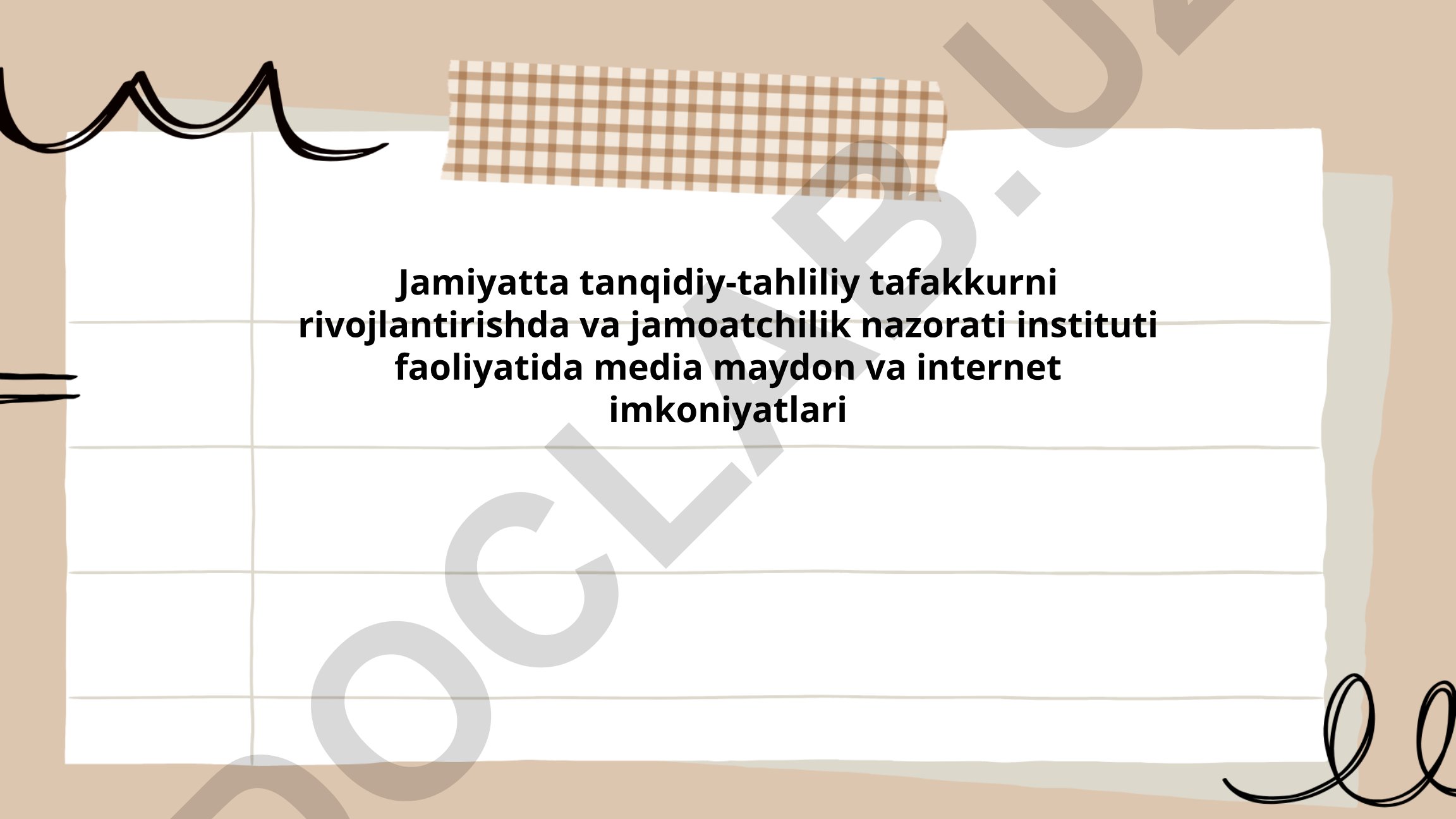 Media maydon va internet orqali tanqidiy-tahliliy tafakkurni shakllantirish metodlari