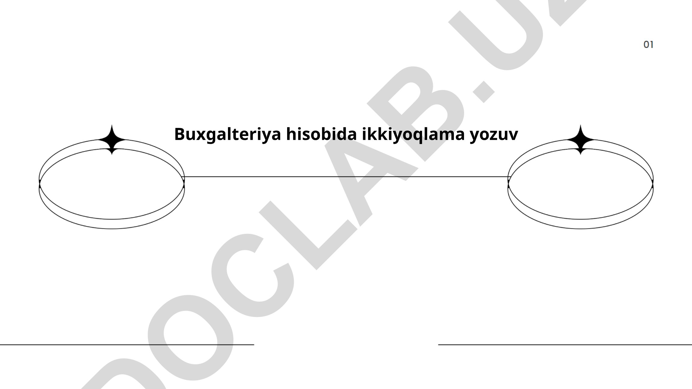 Buxgalteriya hisobida ikkiyoqlama yozuv asoslari va balans tuzilishi
