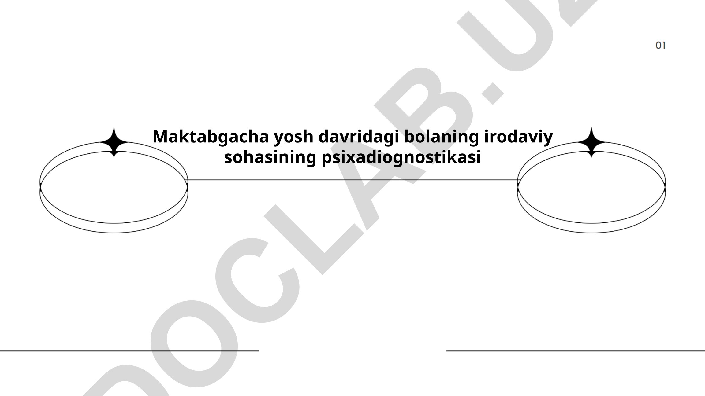 Maktabgacha yosh davridagi bolaning irodaviy sohasining psixadiognostikasi