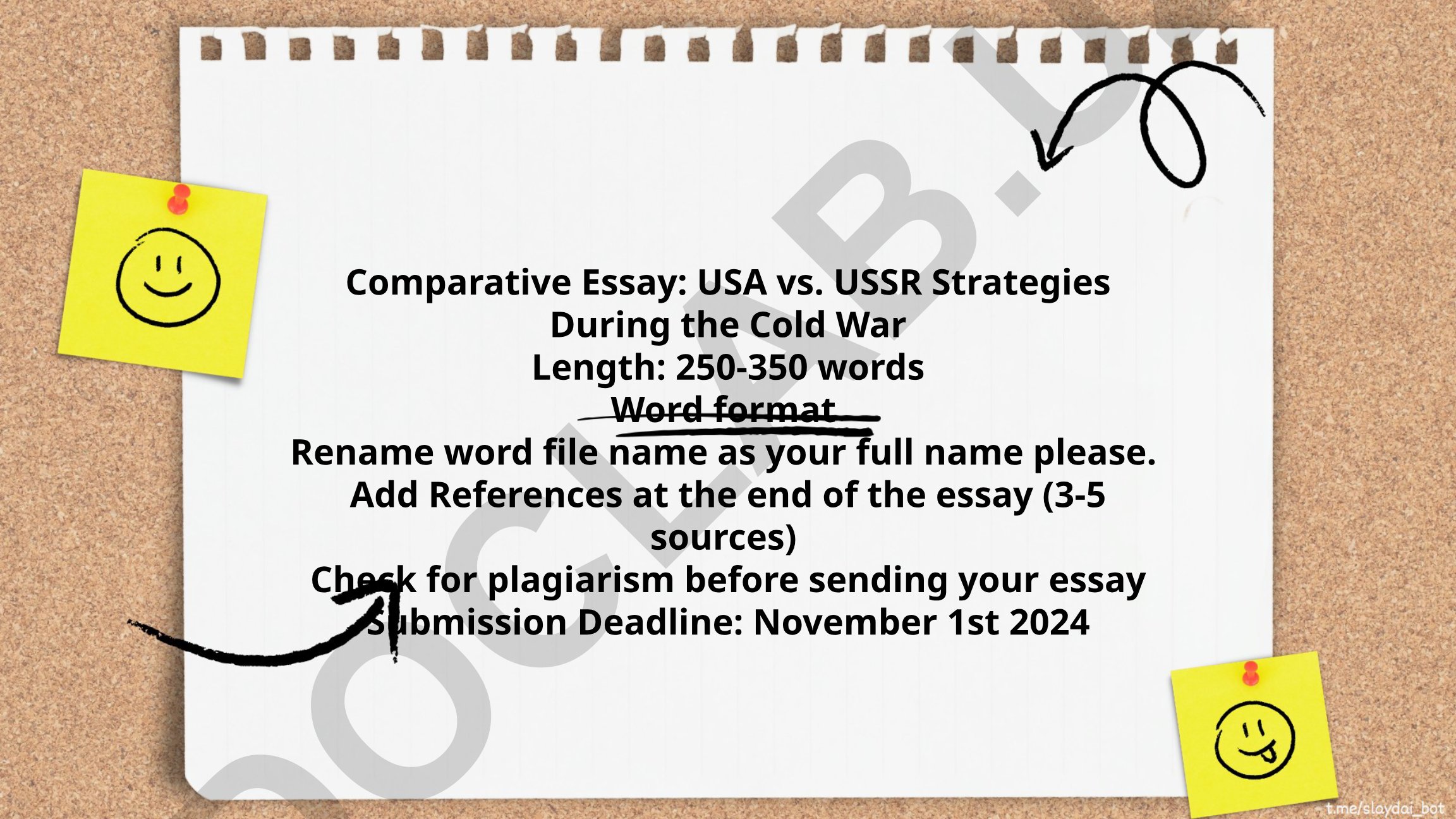 USA vs. USSR Strategies During the Cold War