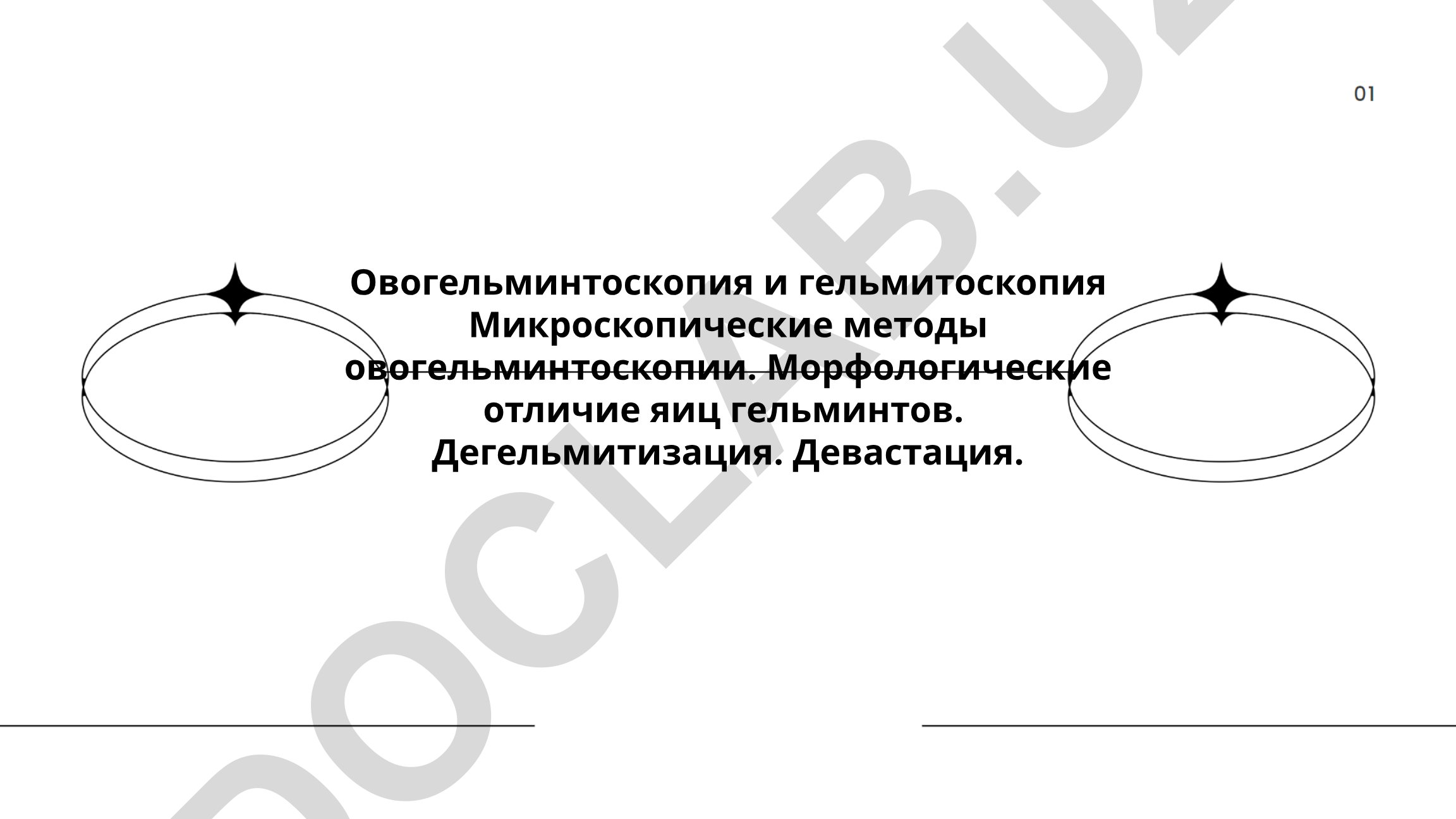 Овогельминтоскопия и гельминтоскопия: методы и диагностика гельминтозов