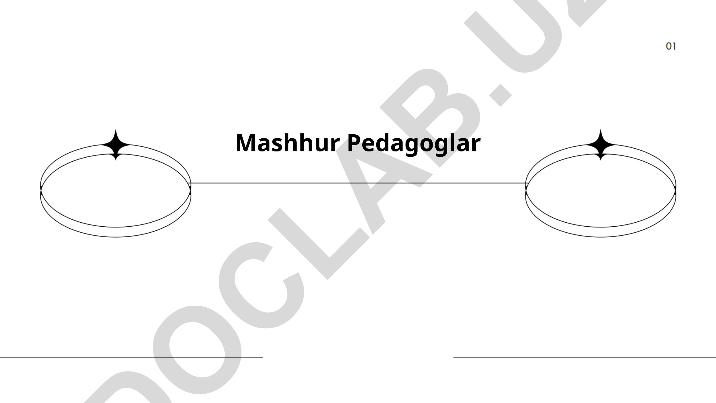 Mashhur pedagoglarning ta'lim nazariyalari va ta'siri