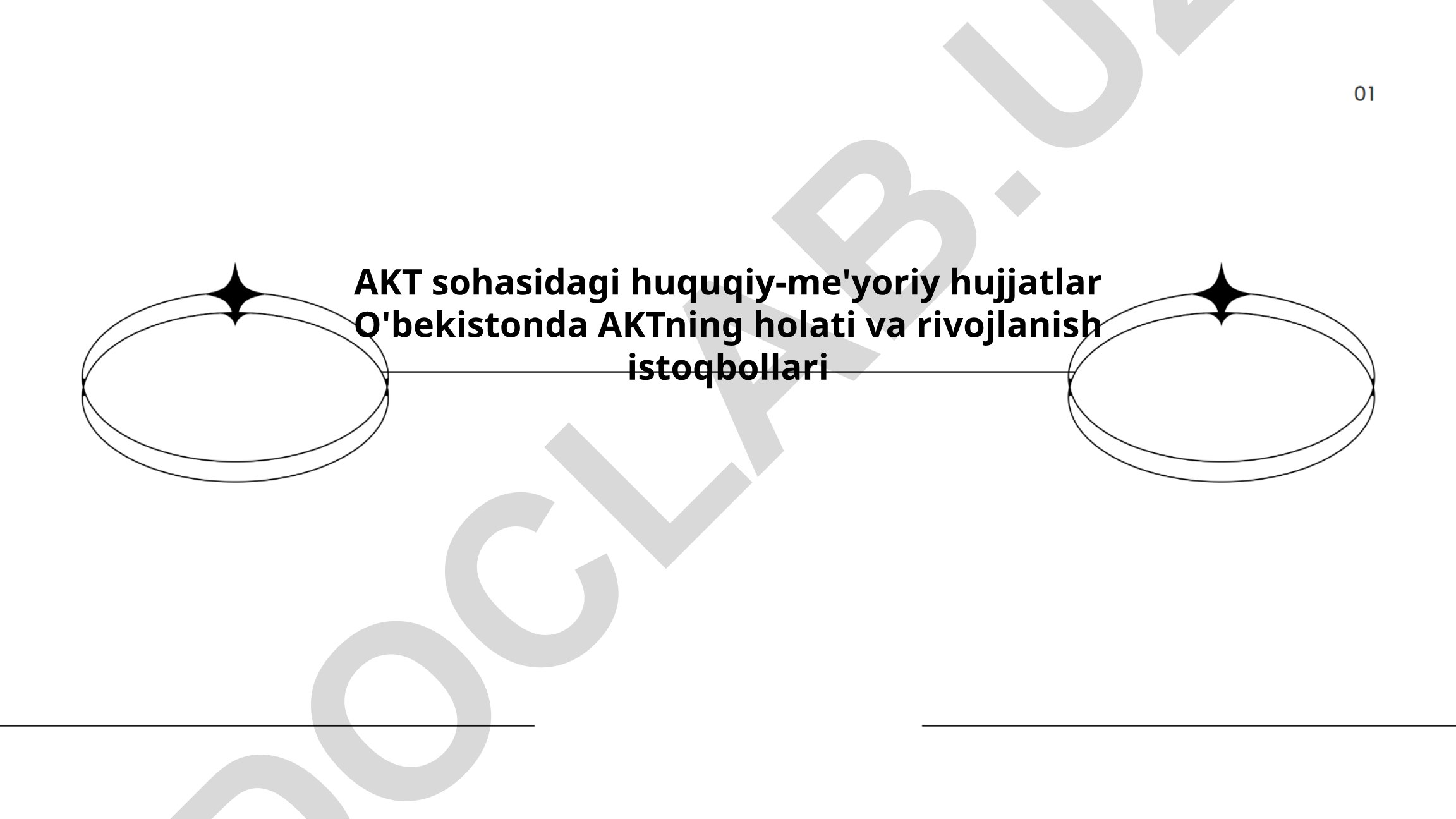 O‘zbekistonda AKT sohasidagi huquqiy-me'yoriy hujjatlar va rivojlanish istiqbollari
