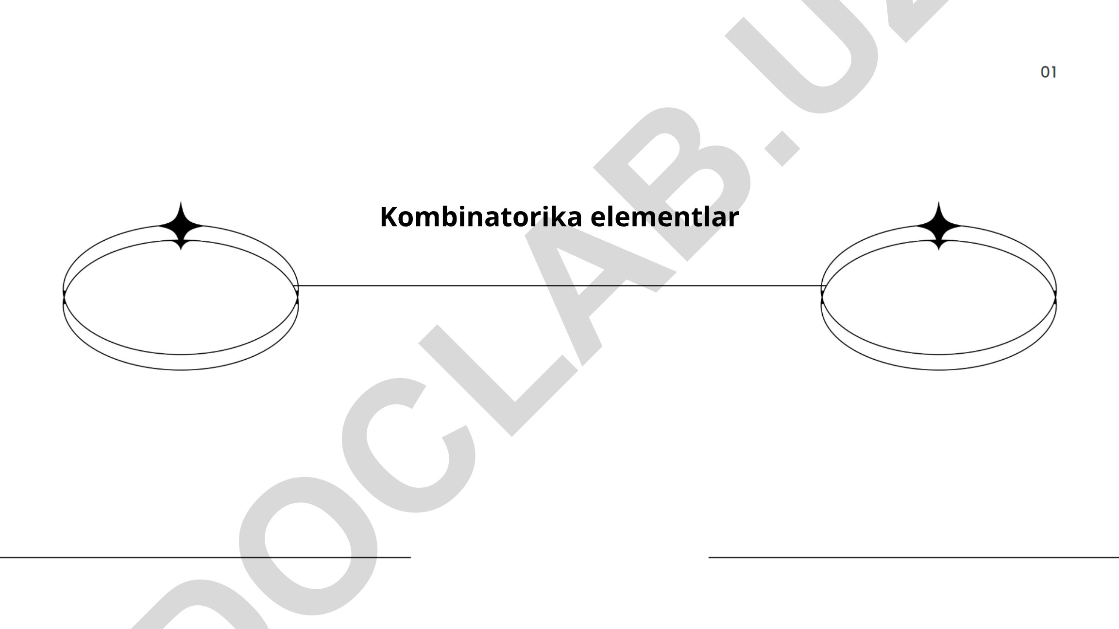 Kombinatorika elementlari va ularning qo'llanilishi
