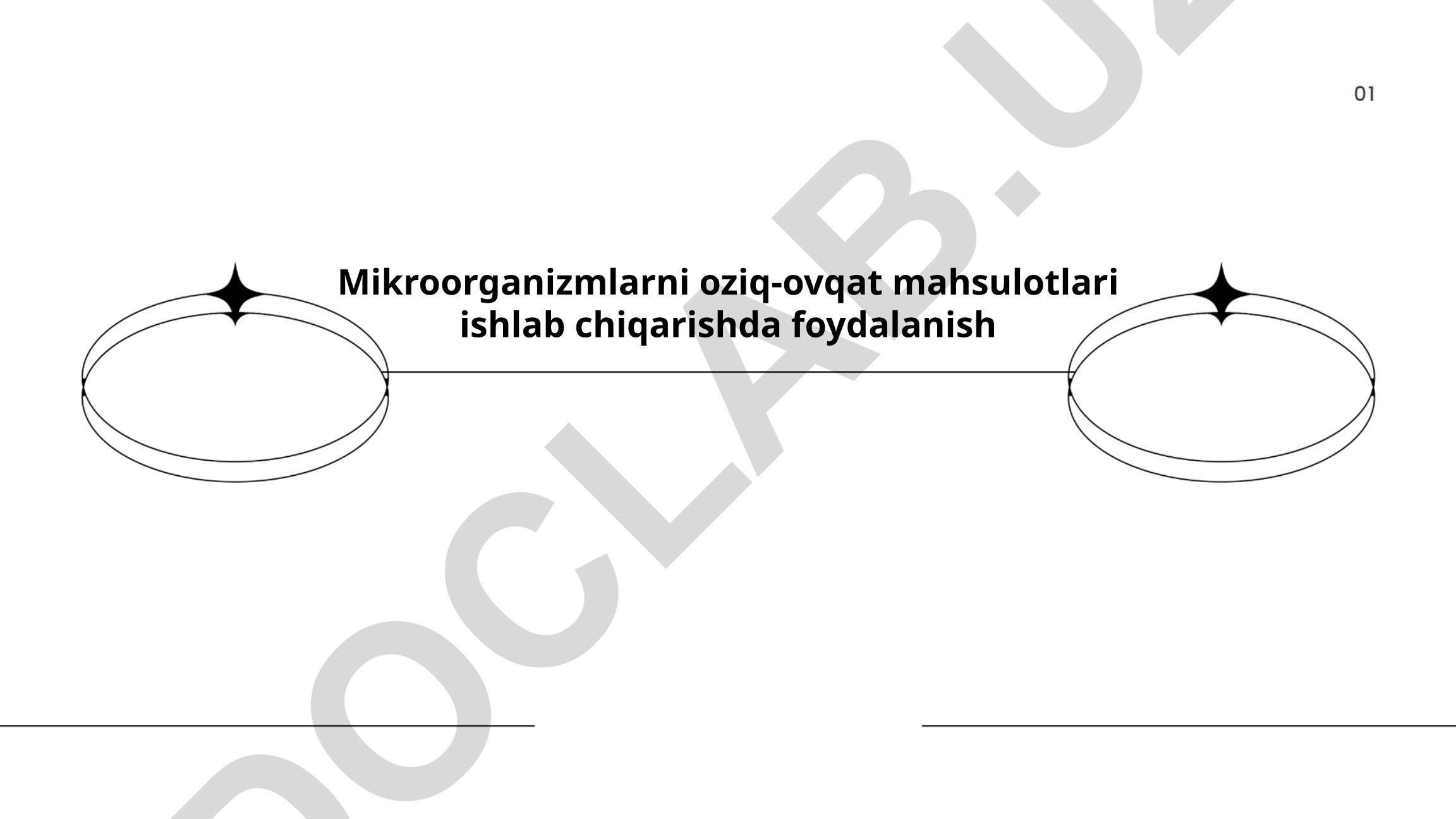 Mikroorganizmlarni oziq-ovqat mahsulotlari ishlab chiqarishda foydalanish