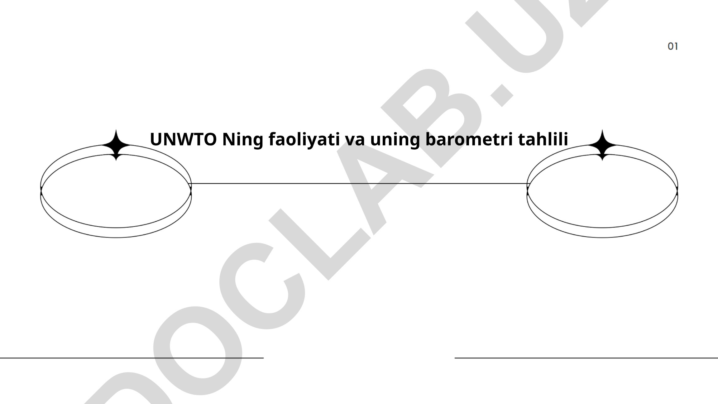 UNWTO faoliyati va turizm barometri tahlili