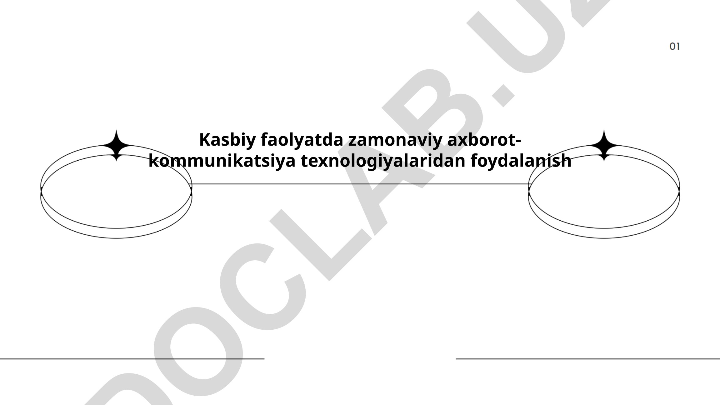 Kasbiy faoliyatda zamonaviy axborot-kommunikatsiya texnologiyalaridan foydalanish