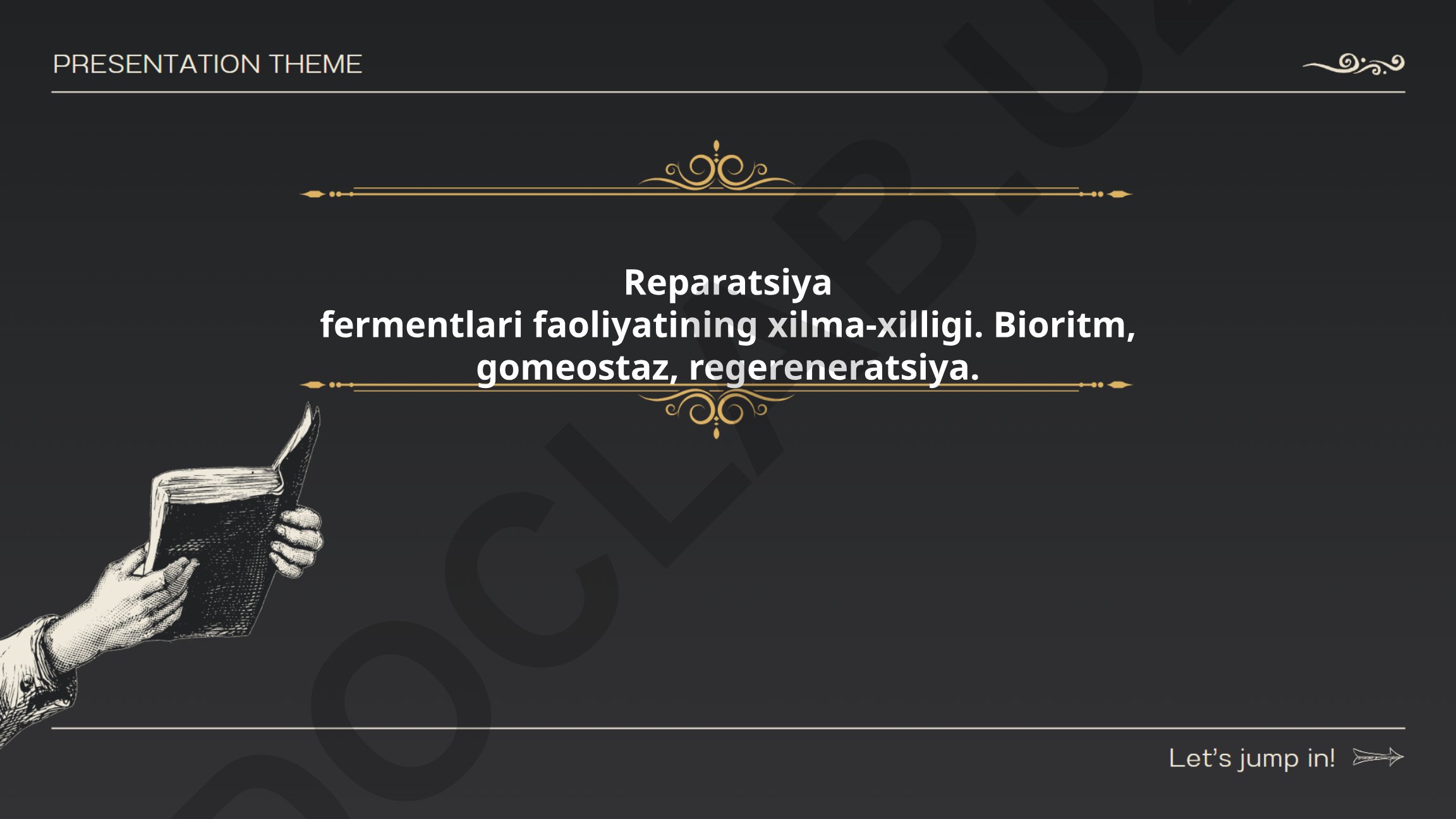 Reparatsiya fermentlari faoliyatining xilma-xilligi va molekulyar mexanizmlari