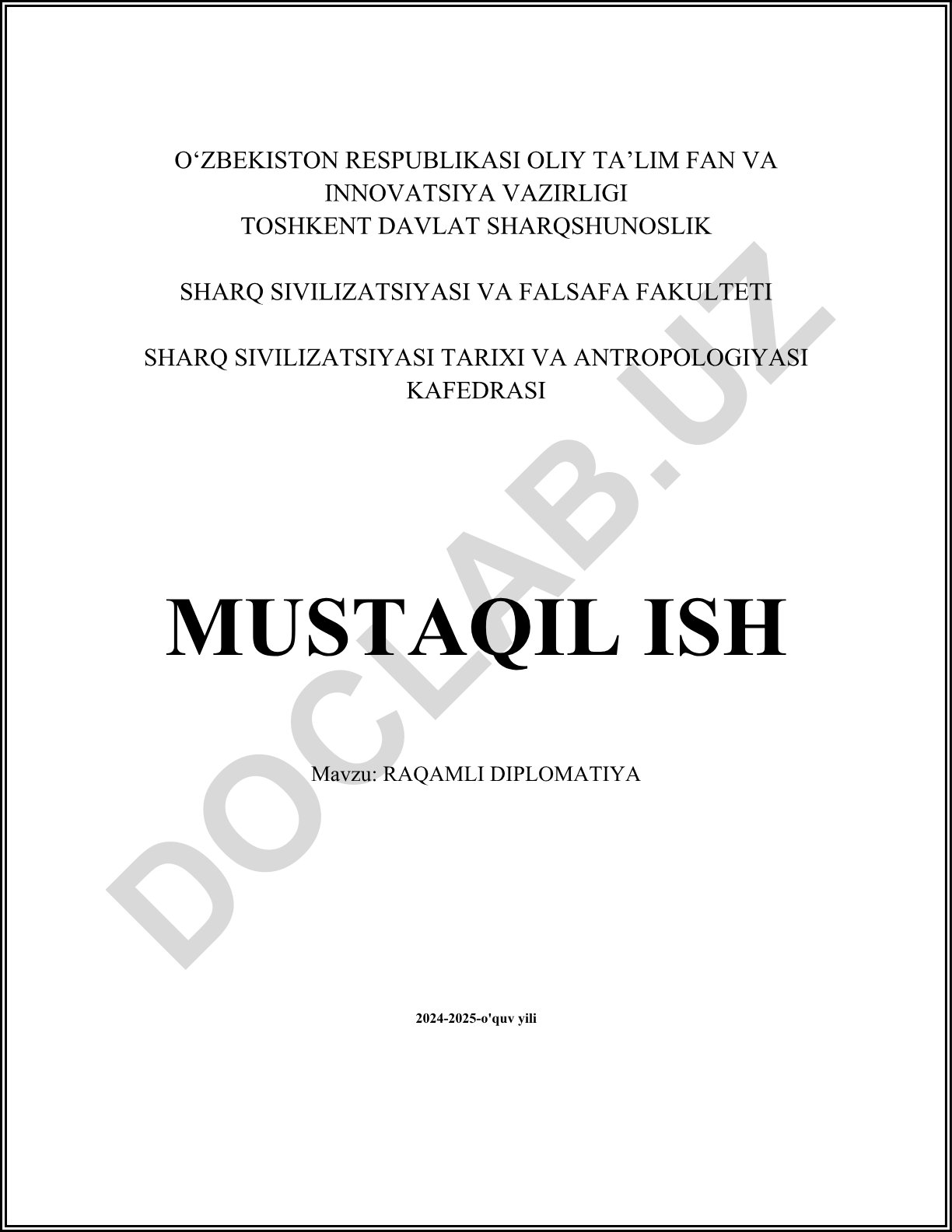Raqamli diplomatiya