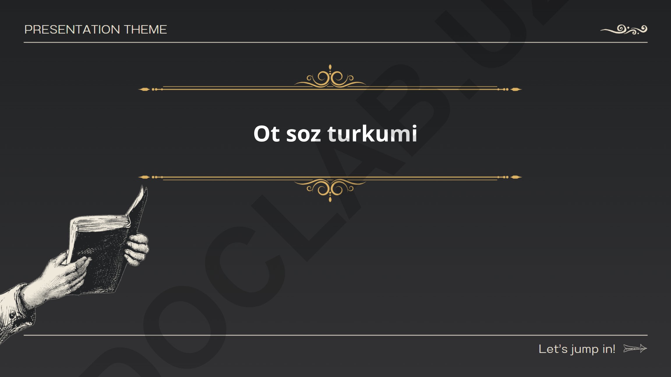 Ot so'z turkumi haqida taqdimot