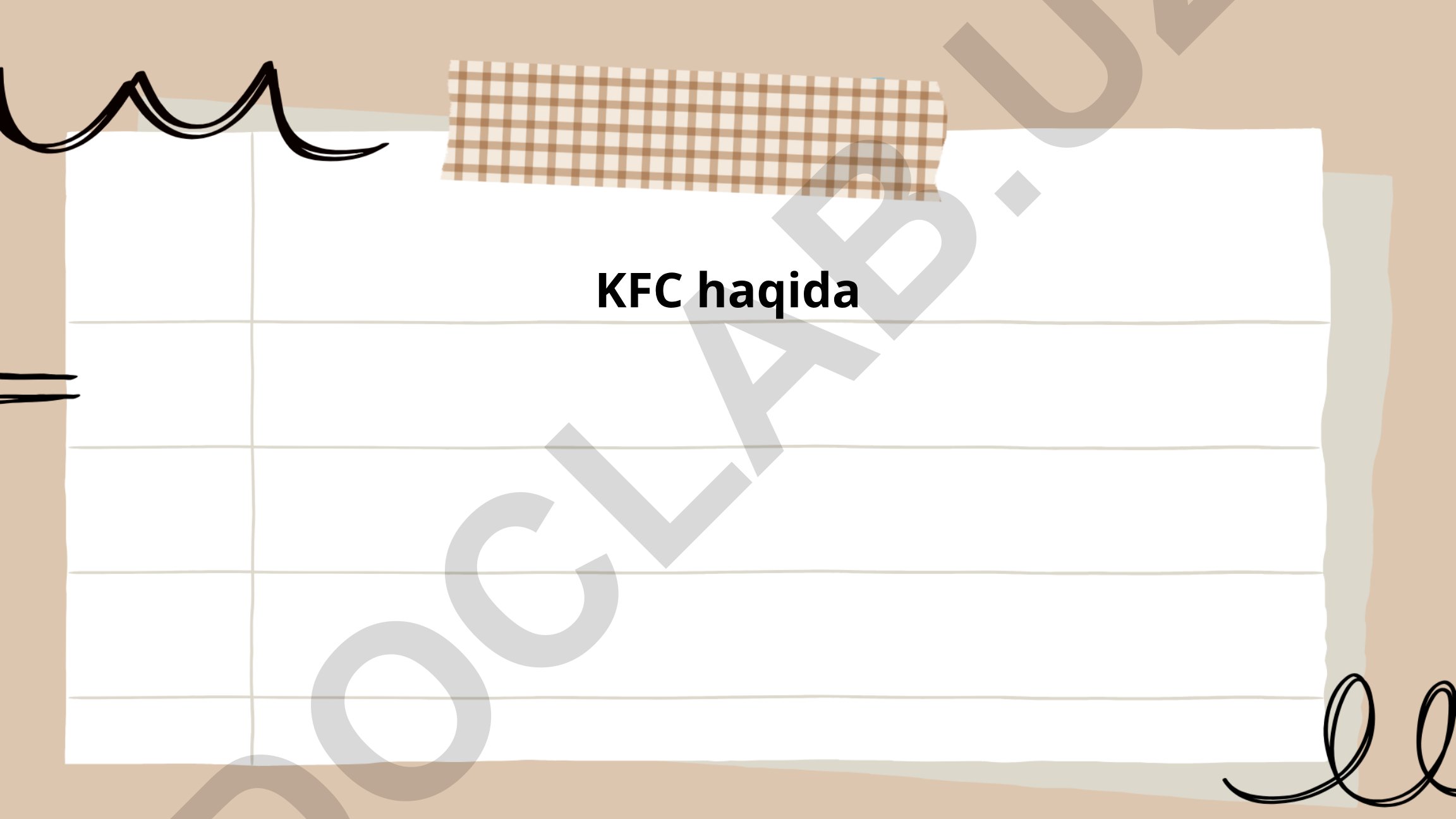KFC tarixi va asoschisi Harland Sanders
