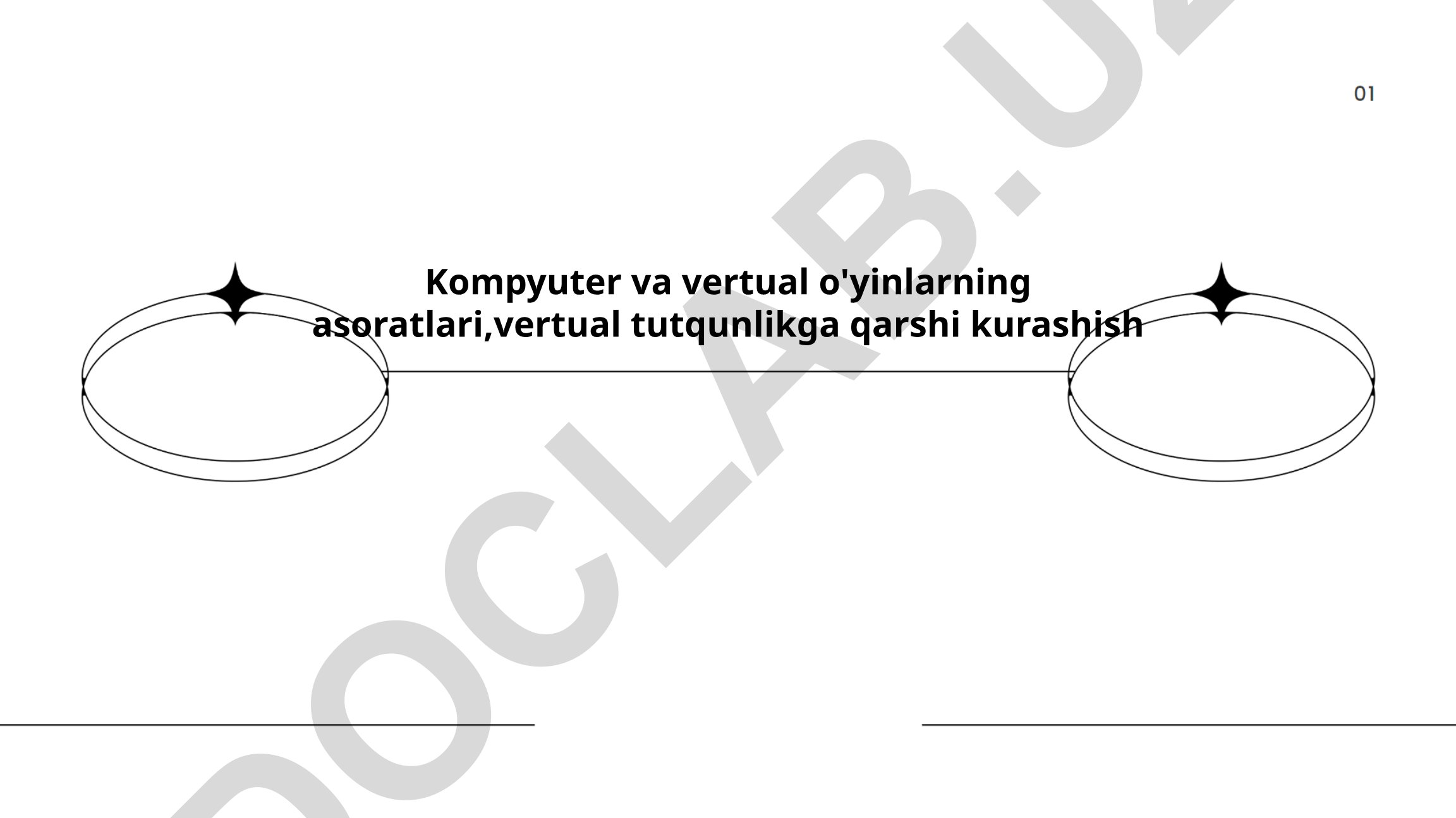 Kompyuter va virtual o'yinlarning asoratlari va virtual tutqunlikka qarshi kurashish