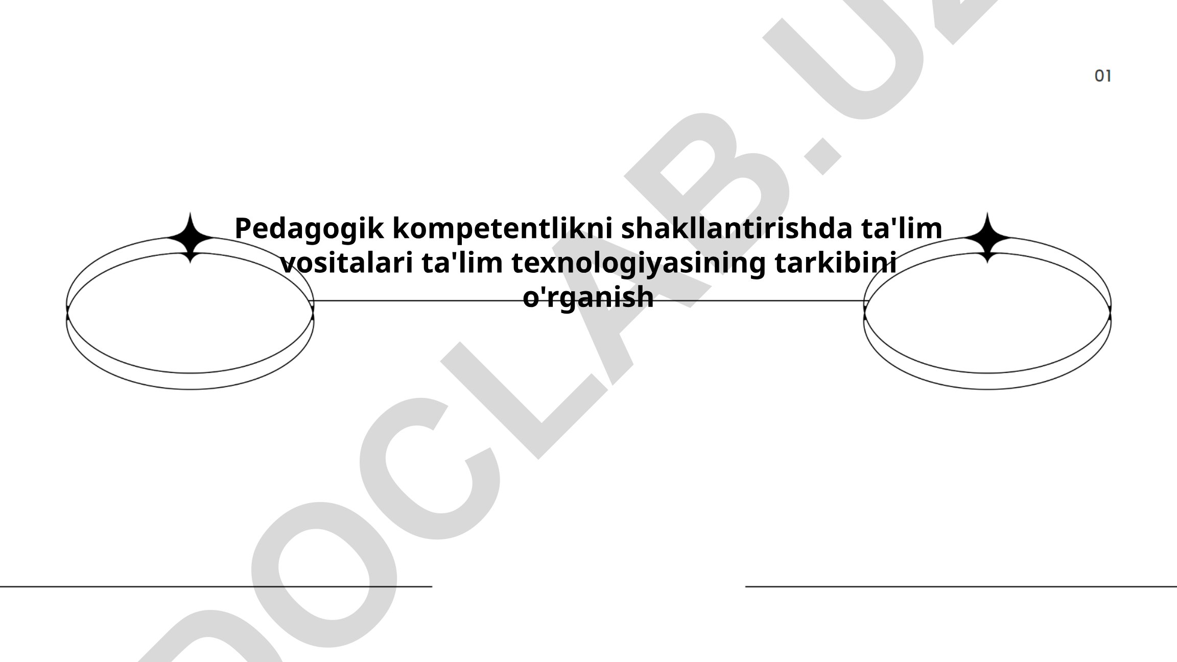 Pedagogik kompetentlikni shakllantirishda ta'lim vositalari va texnologiyalari