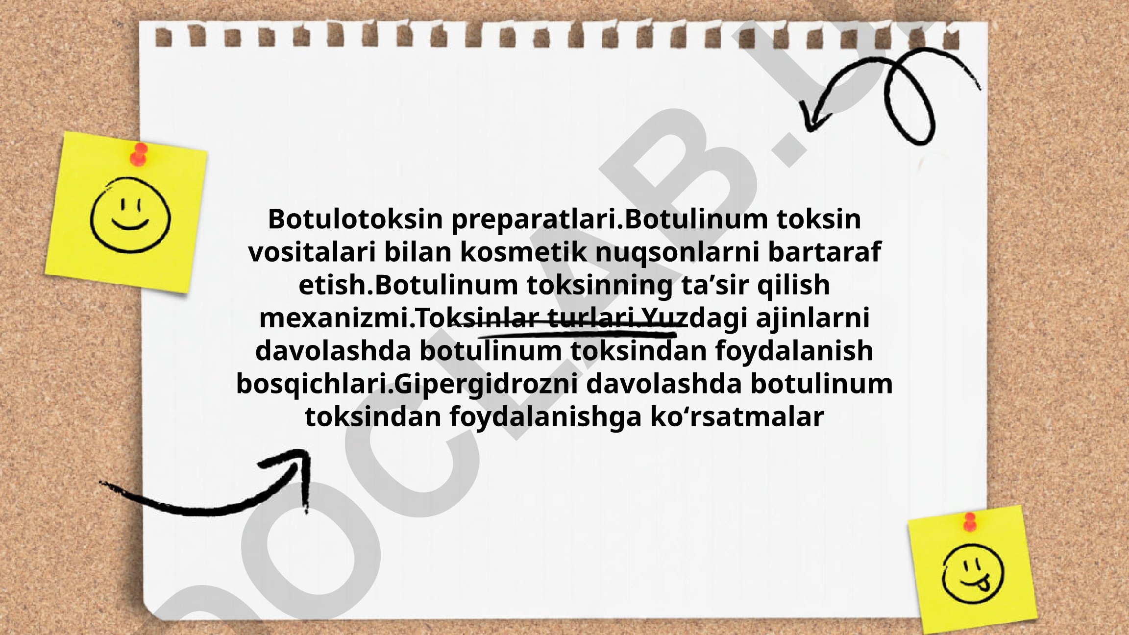 Botulotoksin preparatlari va kosmetikada qo'llanilishi