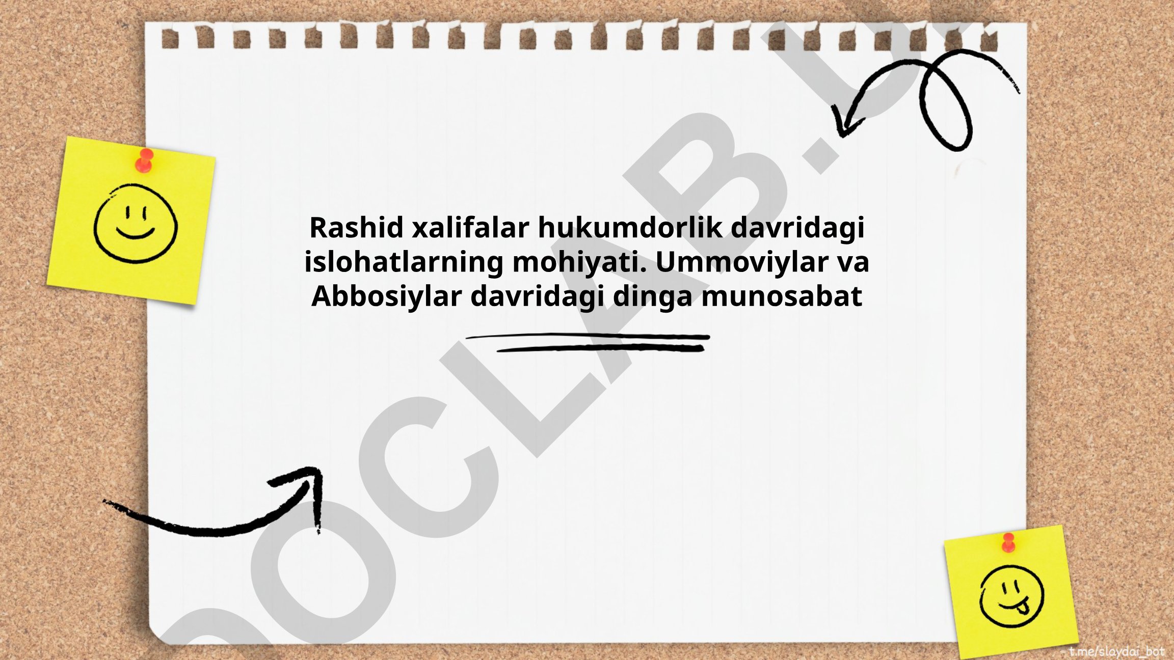 Rashid xalifalar hukumdorlik davridagi islohatlarning mohiyati