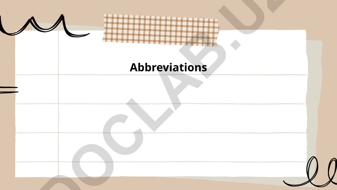 Abbreviations in English: History, Common Examples, and Types