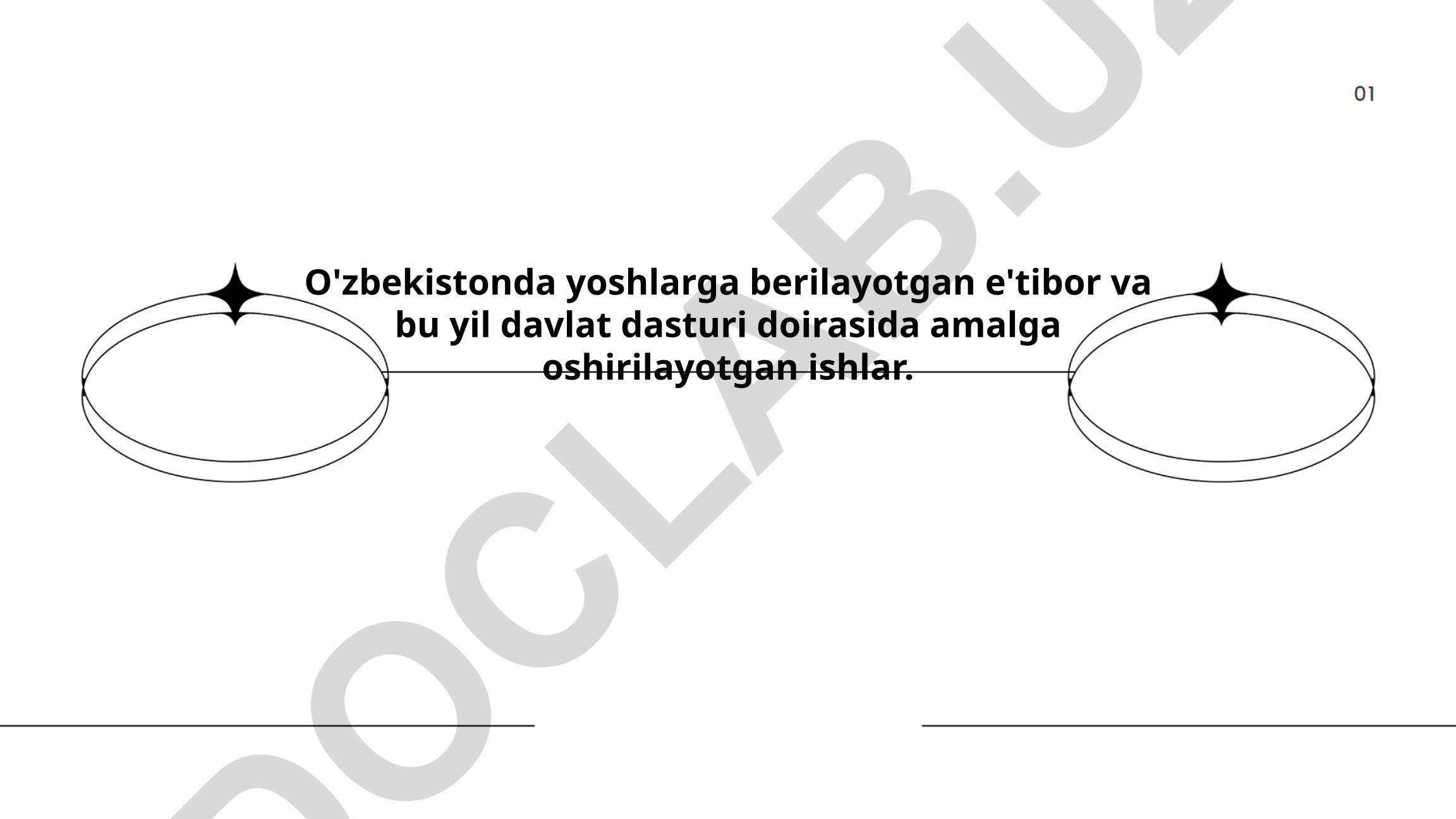 O'zbekistonda yoshlarga berilayotgan e'tibor va davlat dasturlari
