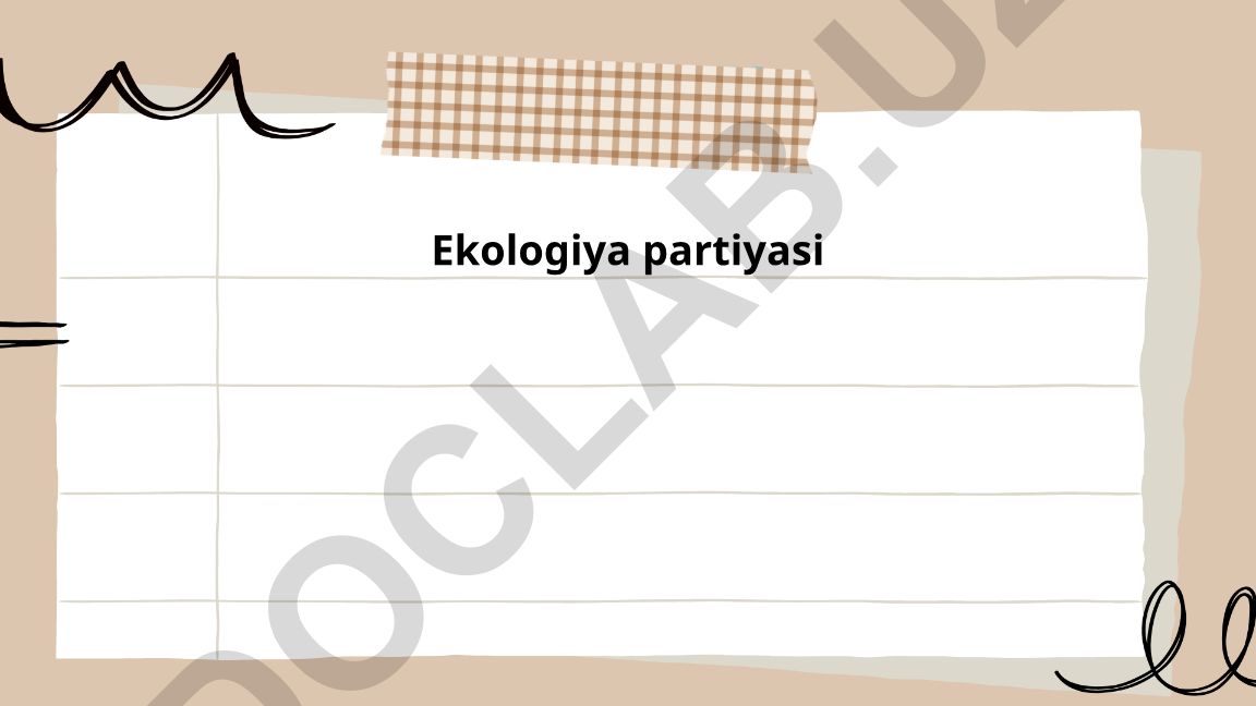 Ekologik siyosat va iqlim o'zgarishi