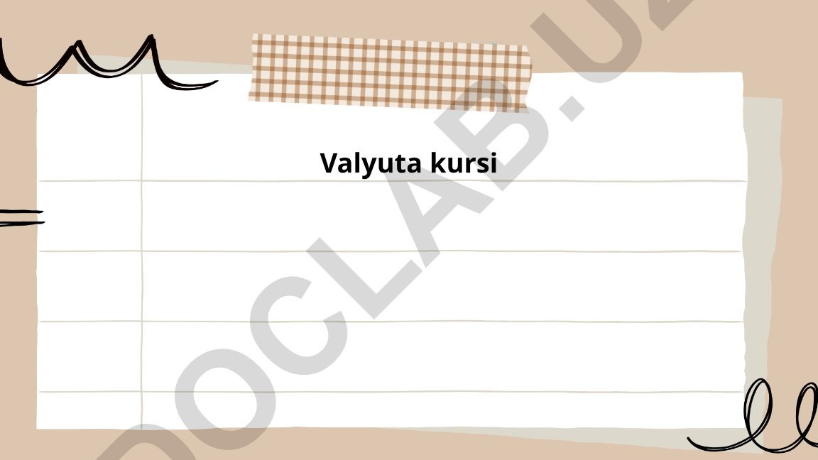 Valyuta kurslari tushunchasi va ta'sir etuvchi omillar