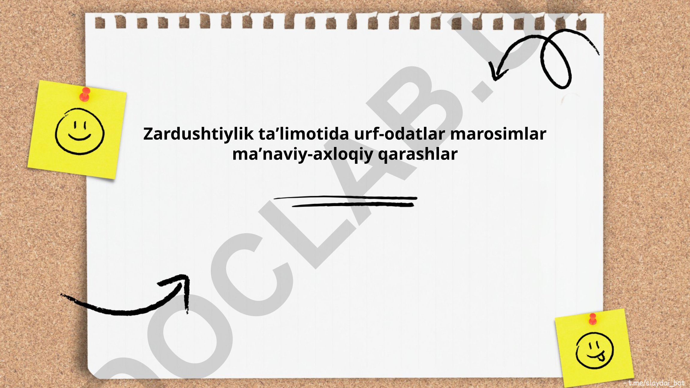 Zardushtiylik taʼlimotida urf-odatlar, marosimlar va maʼnaviy-axloqiy qarashlar
