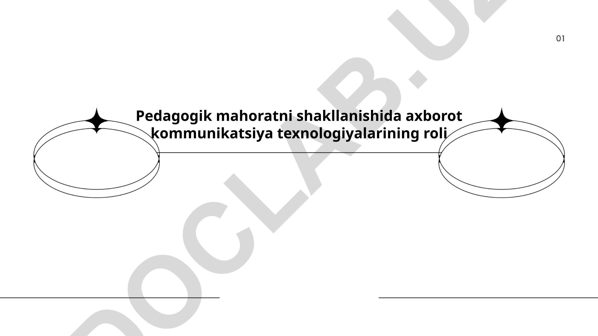 Pedagogik mahoratni shakllanishida axborot kommunikatsiya texnologiyalarining roli