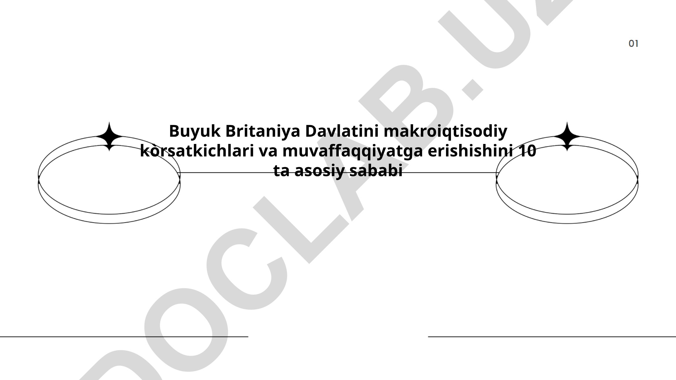 Buyuk Britaniyaning makroiqtisodiy ko'rsatkichlari va muvaffaqiyat sabablari