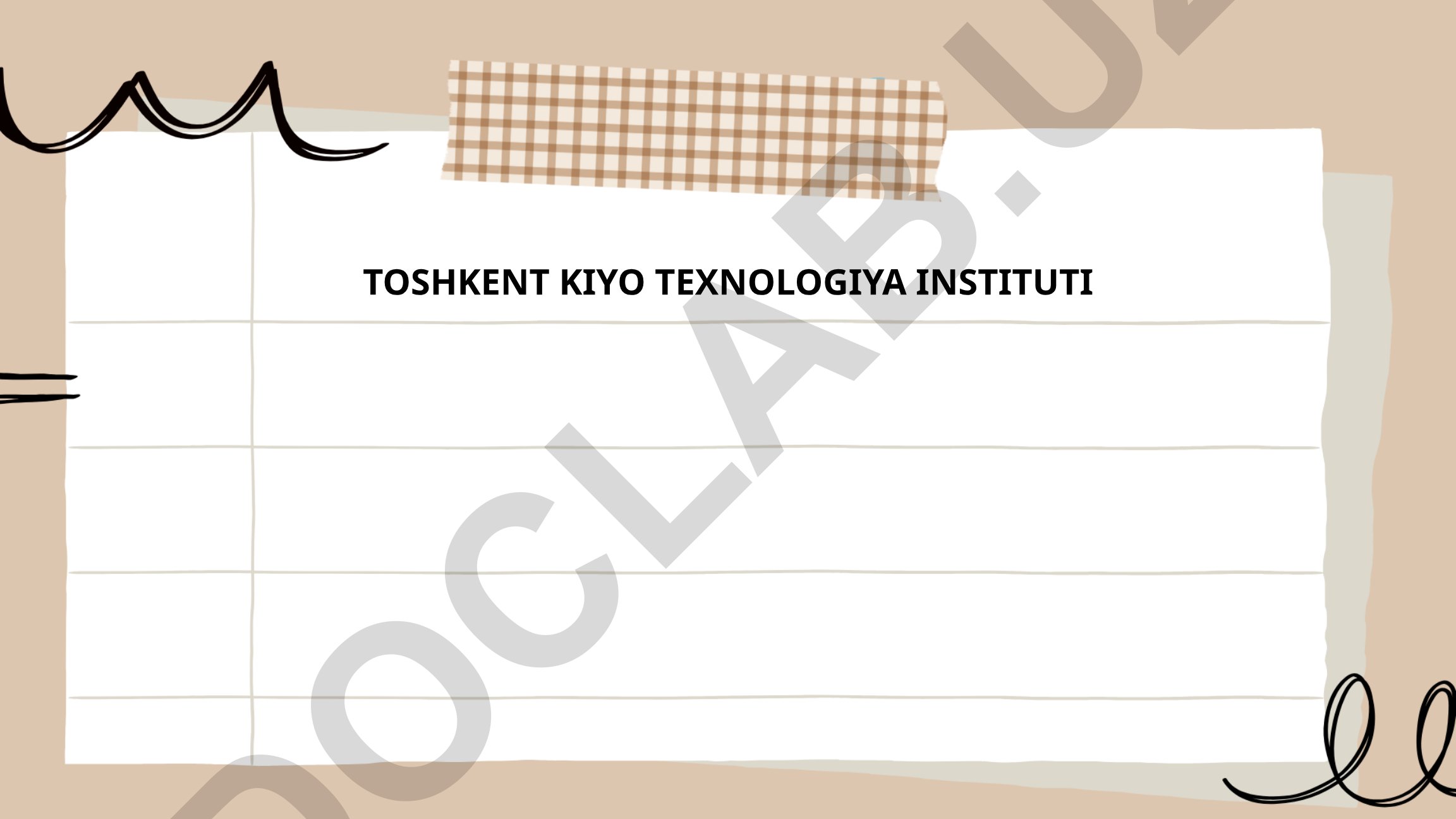 Ташкентский институт текстильной и легкой промышленности: история, факультеты и инновации