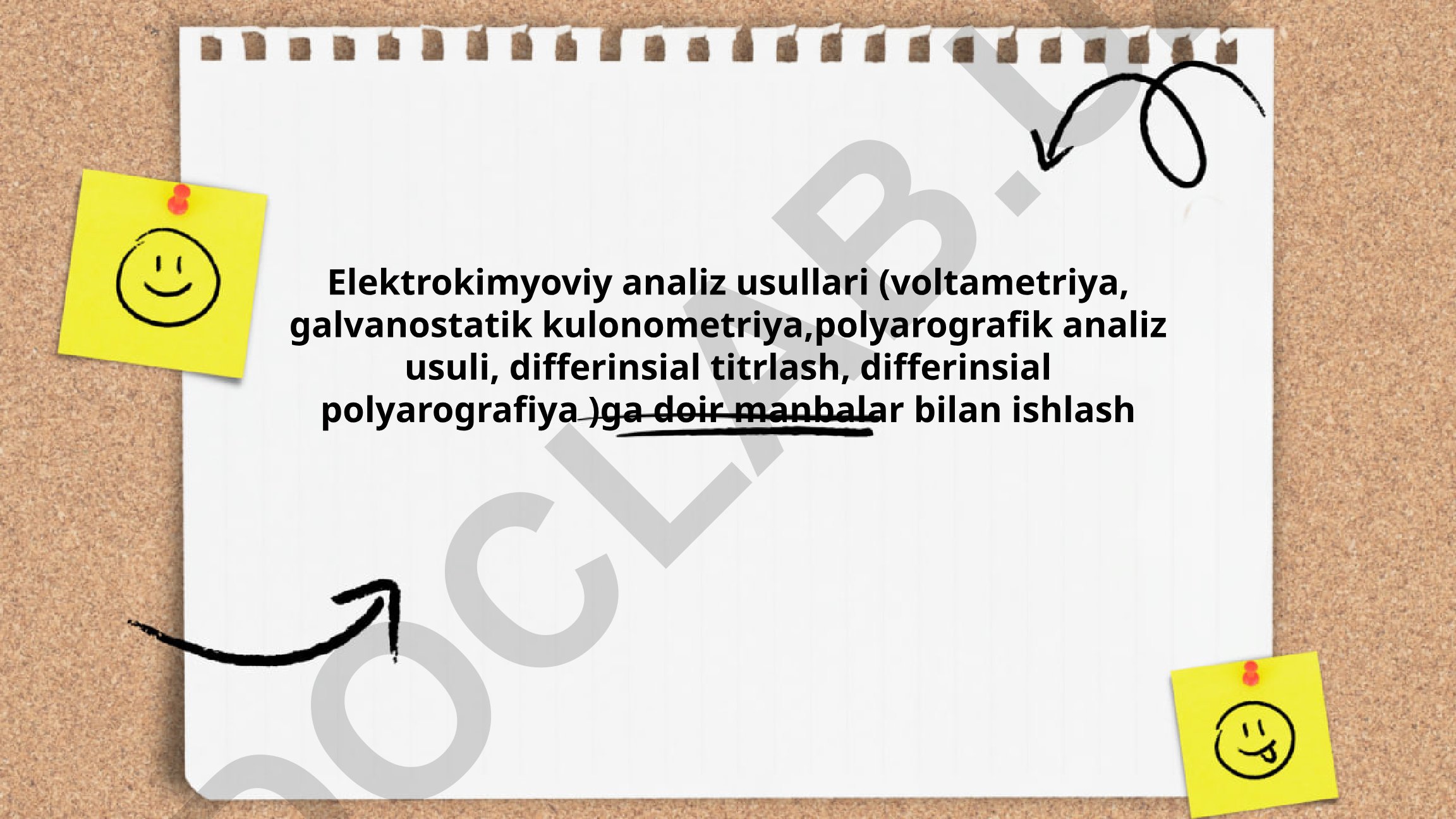 Elektrokimyoviy analiz usullari va ularning nazariy asoslari