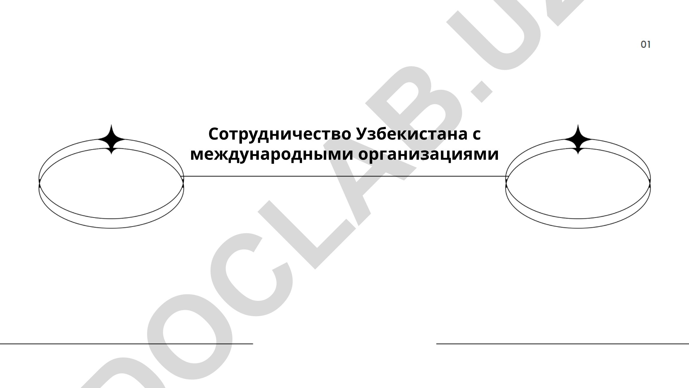 Сотрудничество Узбекистана с международными организациями