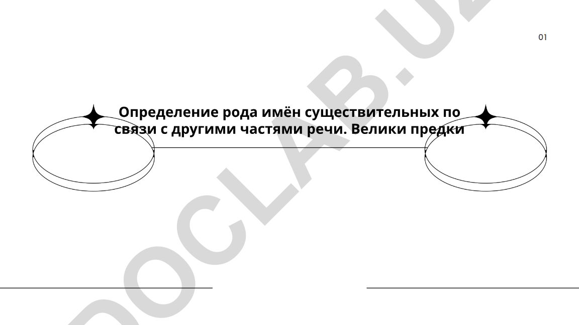 Определение рода имён существительных по связи с другими частями речи