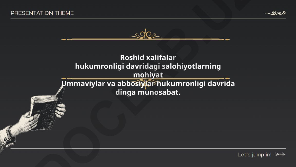 Rashid xalifalar davridagi siyosiy, iqtisodiy va harbiy salohiyat