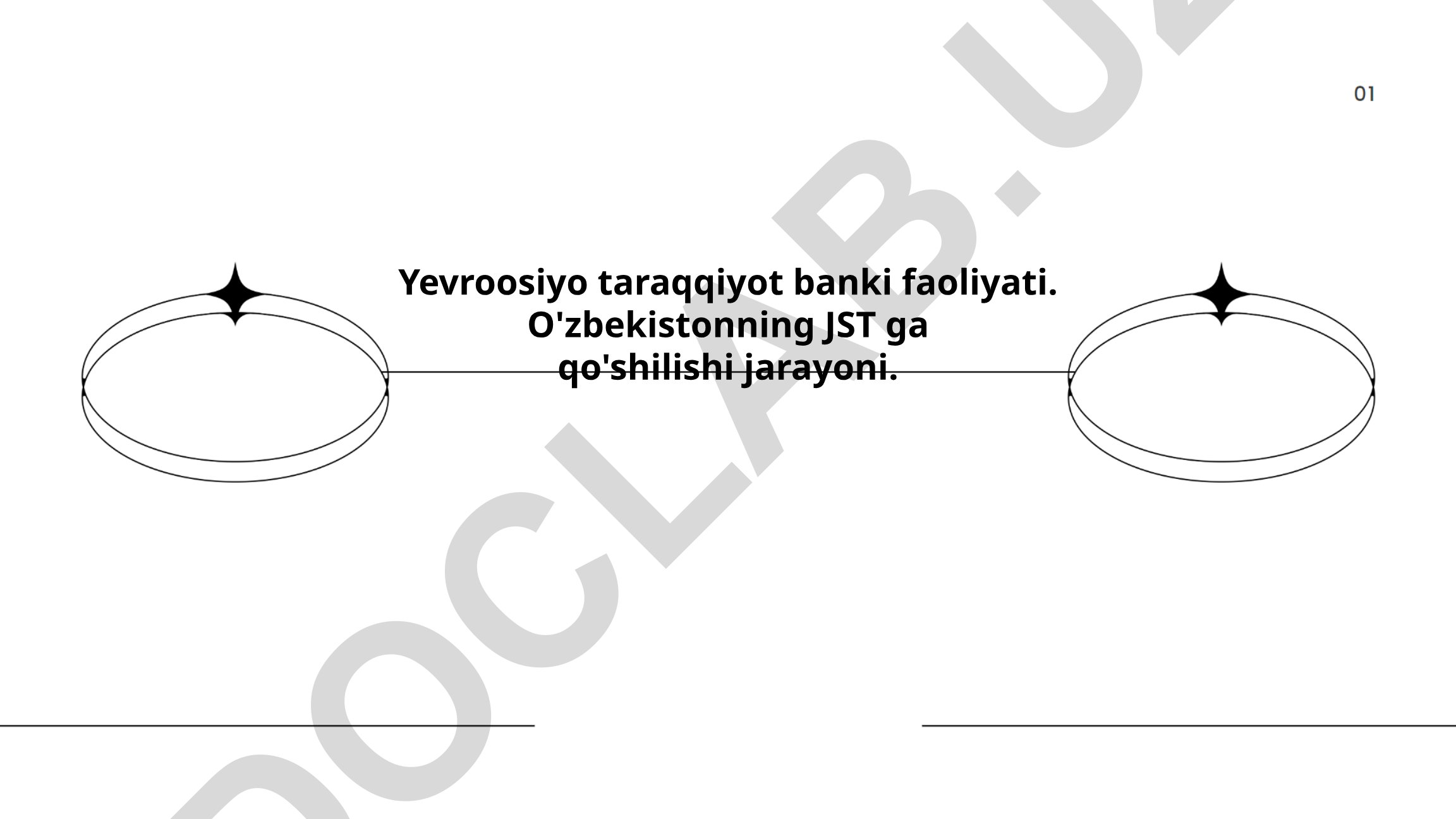 Yevroosiyo taraqqiyot banki faoliyati va O'zbekistonning JST ga qo'shilishi