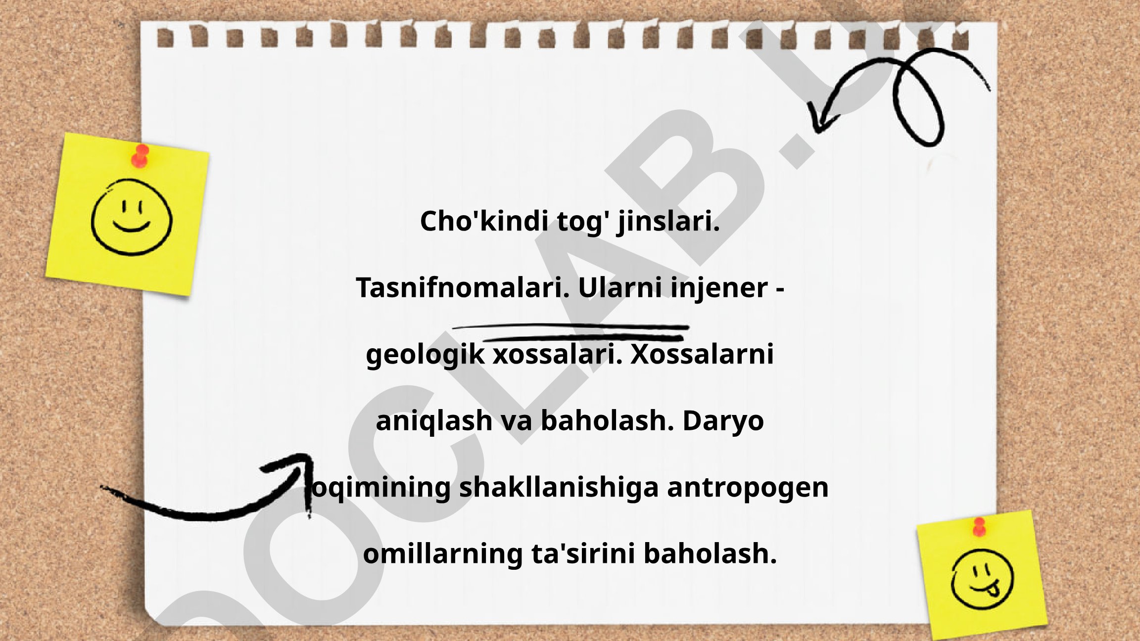 Cho'kindi tog' jinslarining injener-geologik xossalari va antropogen omillarning ta'siri