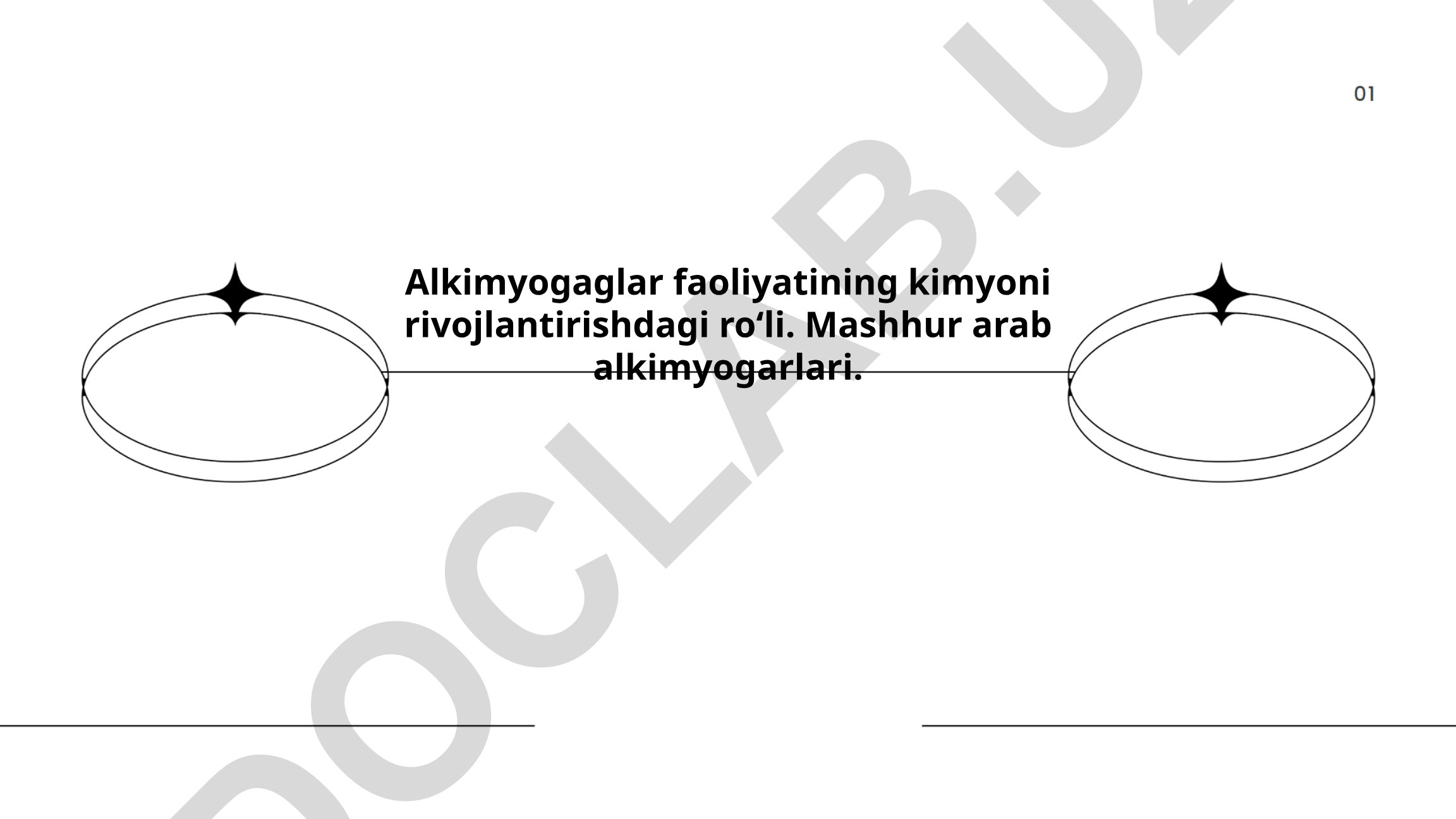Alkimyogarlikning ilmiy asoslari va arab olimlarining roli
