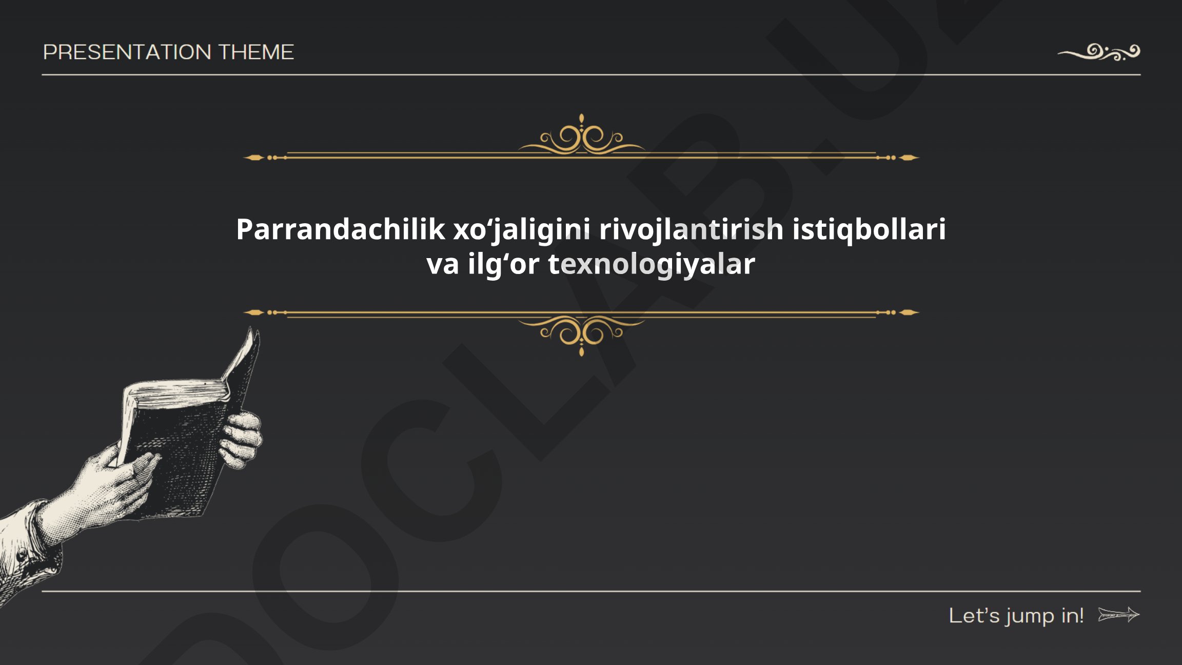 Parrandachilik xoʻjaligini rivojlantirish istiqbollari va ilgʻor texnologiyalar