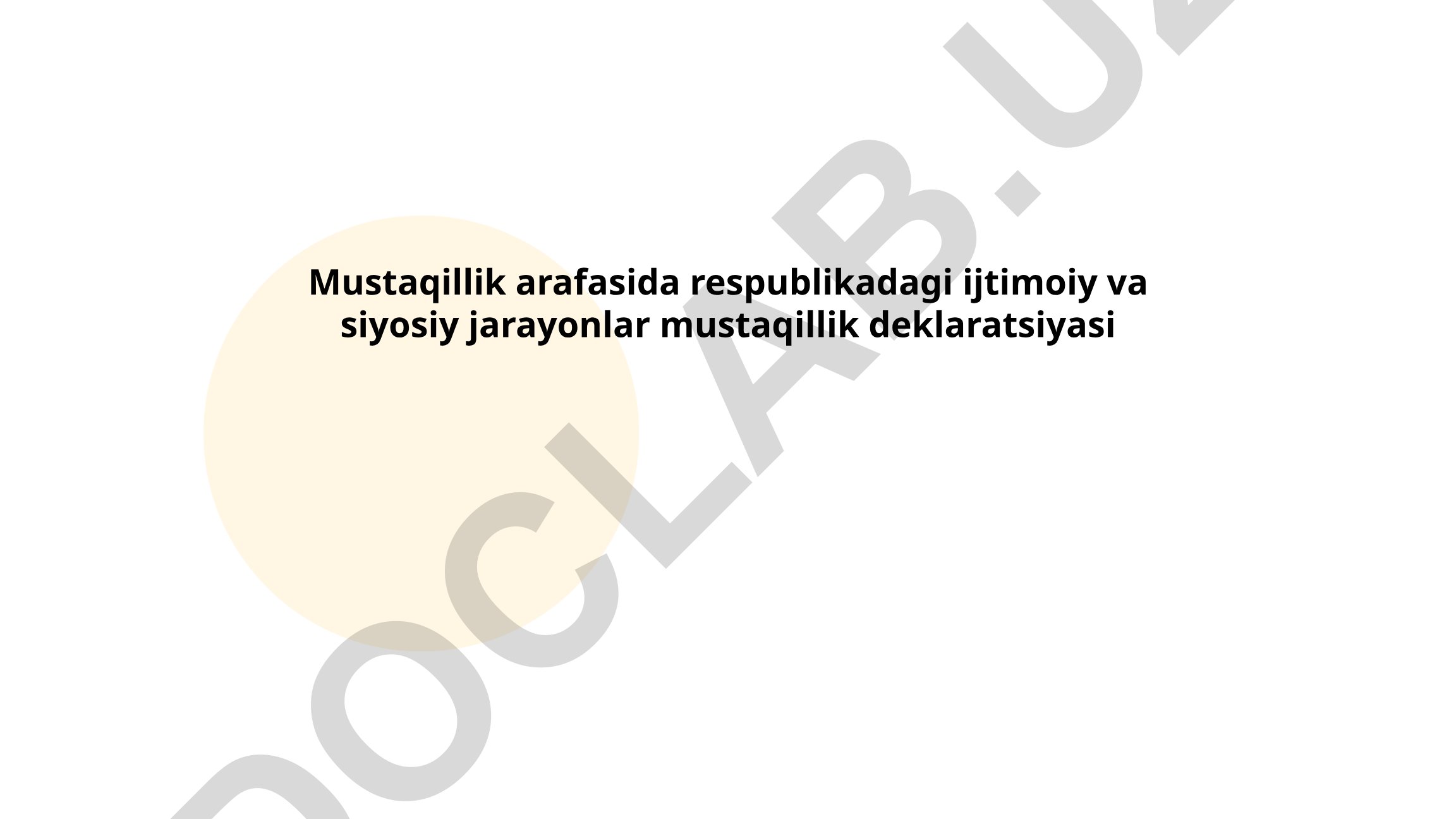 Mustaqillik arafasida respublikadagi ijtimoiy va siyosiy jarayonlar